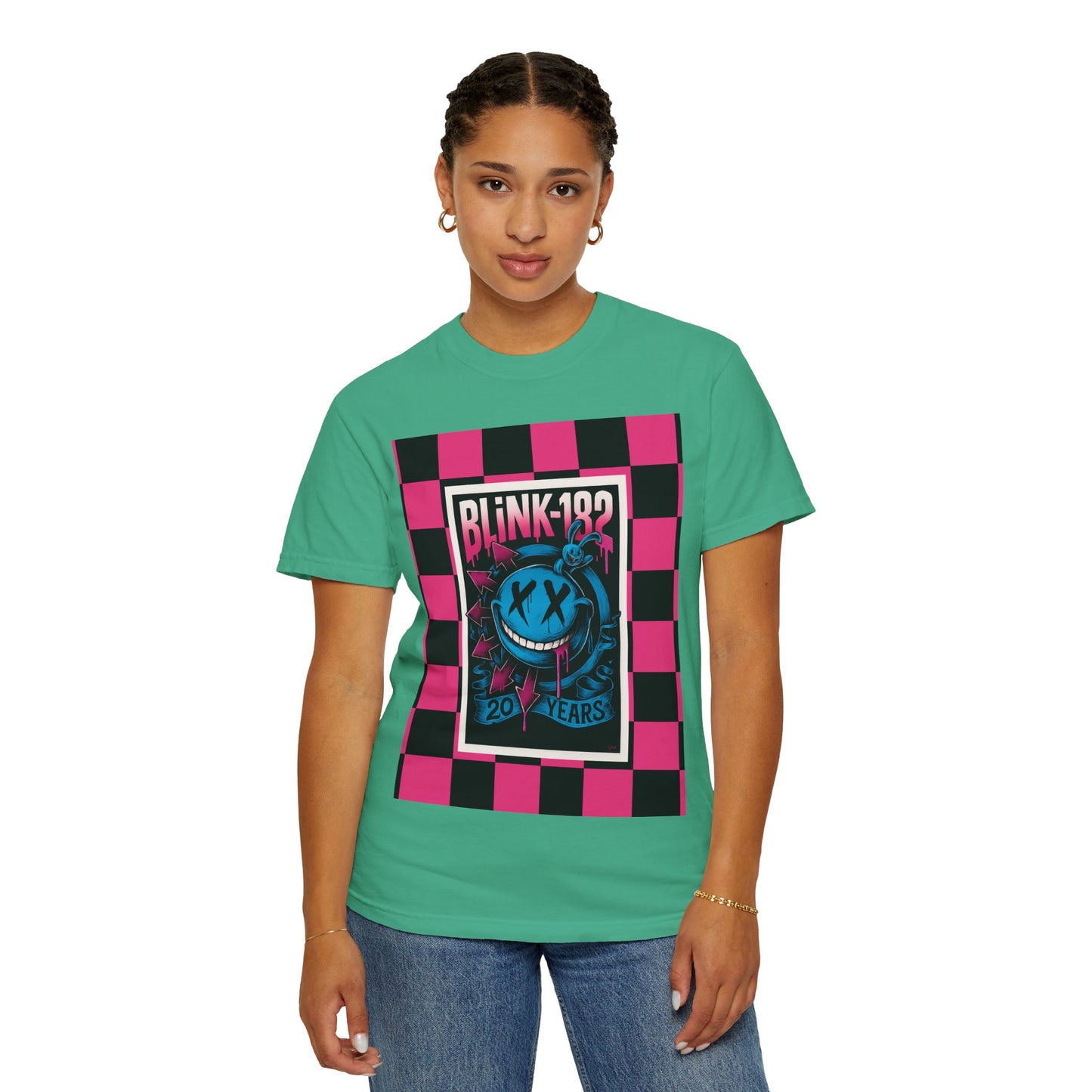 Blink-182 20 Years Unisex T-shirt, Music Tee, Vintage Graphic Shirt, Band Merch, Festival Wear, Concert Outfit