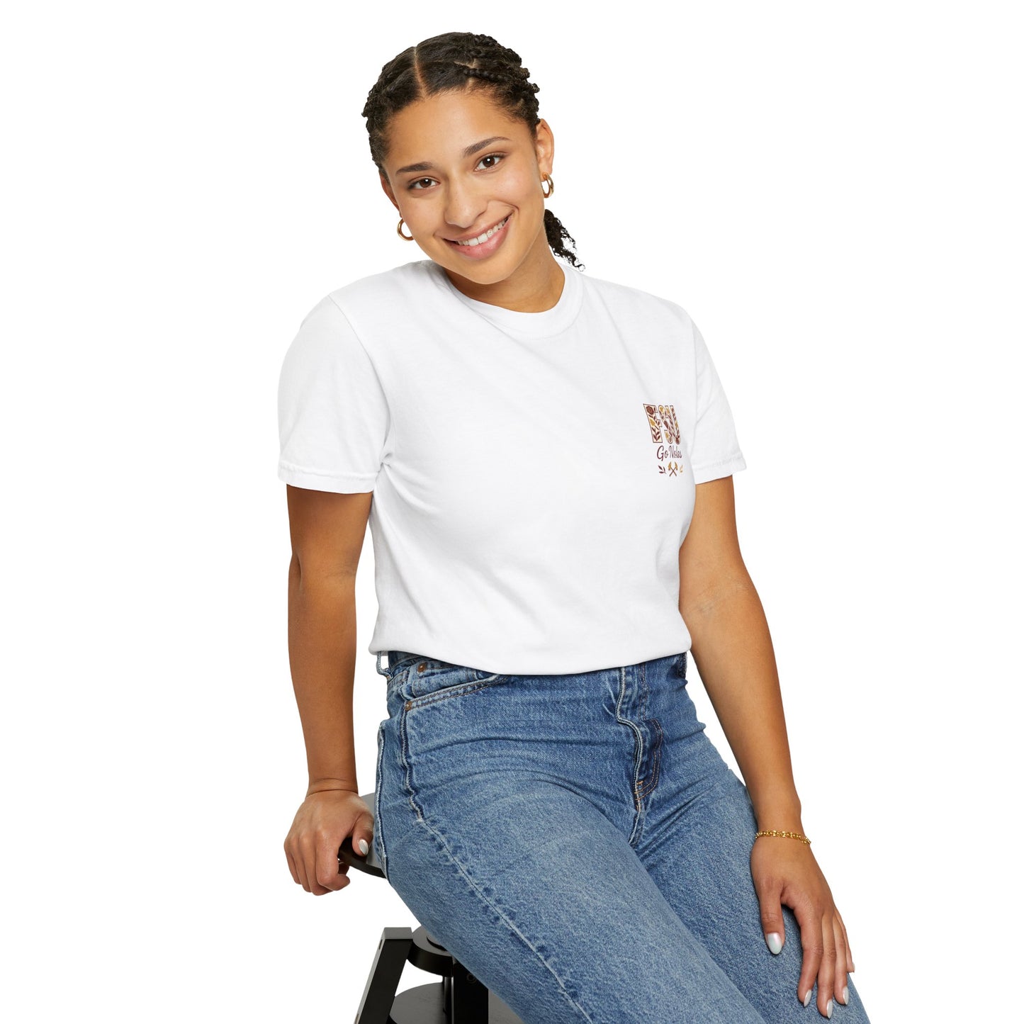 Tomahawk Nation T-Shirt, Unisex College Football Tees, Garment-Dyed Fan Apparel, Go Noles Spirit Wear, Game Day Outfit