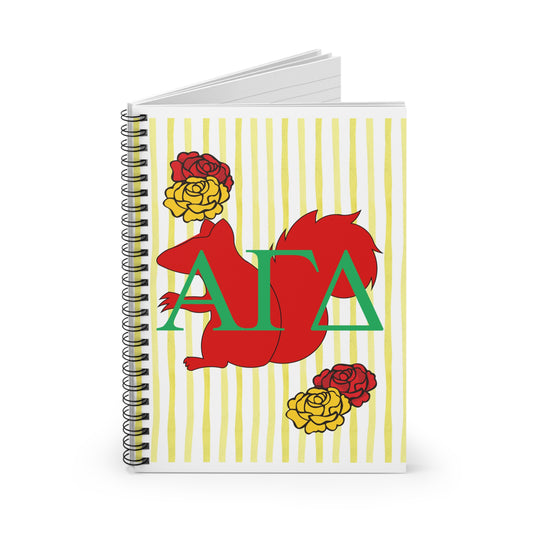 AGD Spiral Notebook - Sorority Sisters