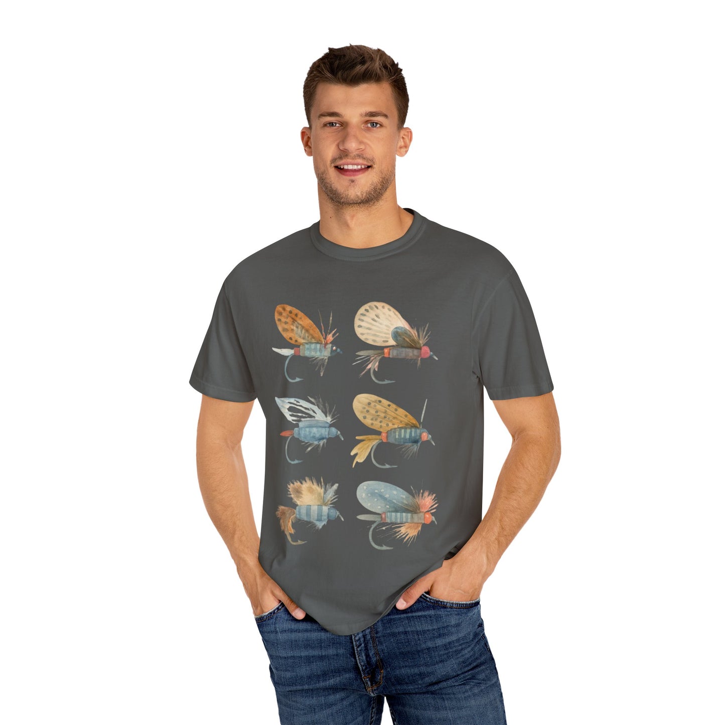 Fly Fishing T-Shirt | Nature Lover Gift | Comfort Colors Tee