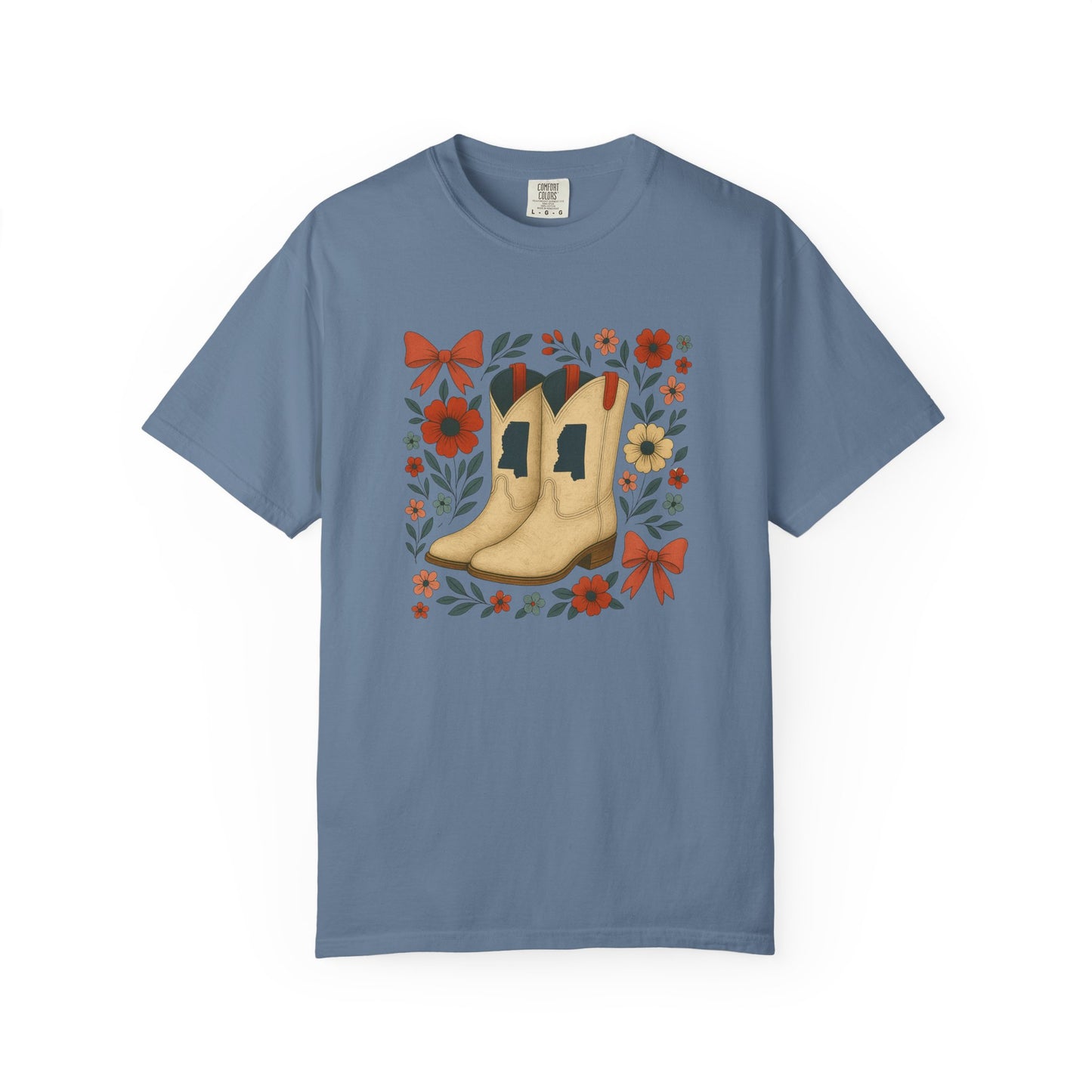 Mississippi Coquette Bow Unisex Tee - Ole Miss Fan Gift