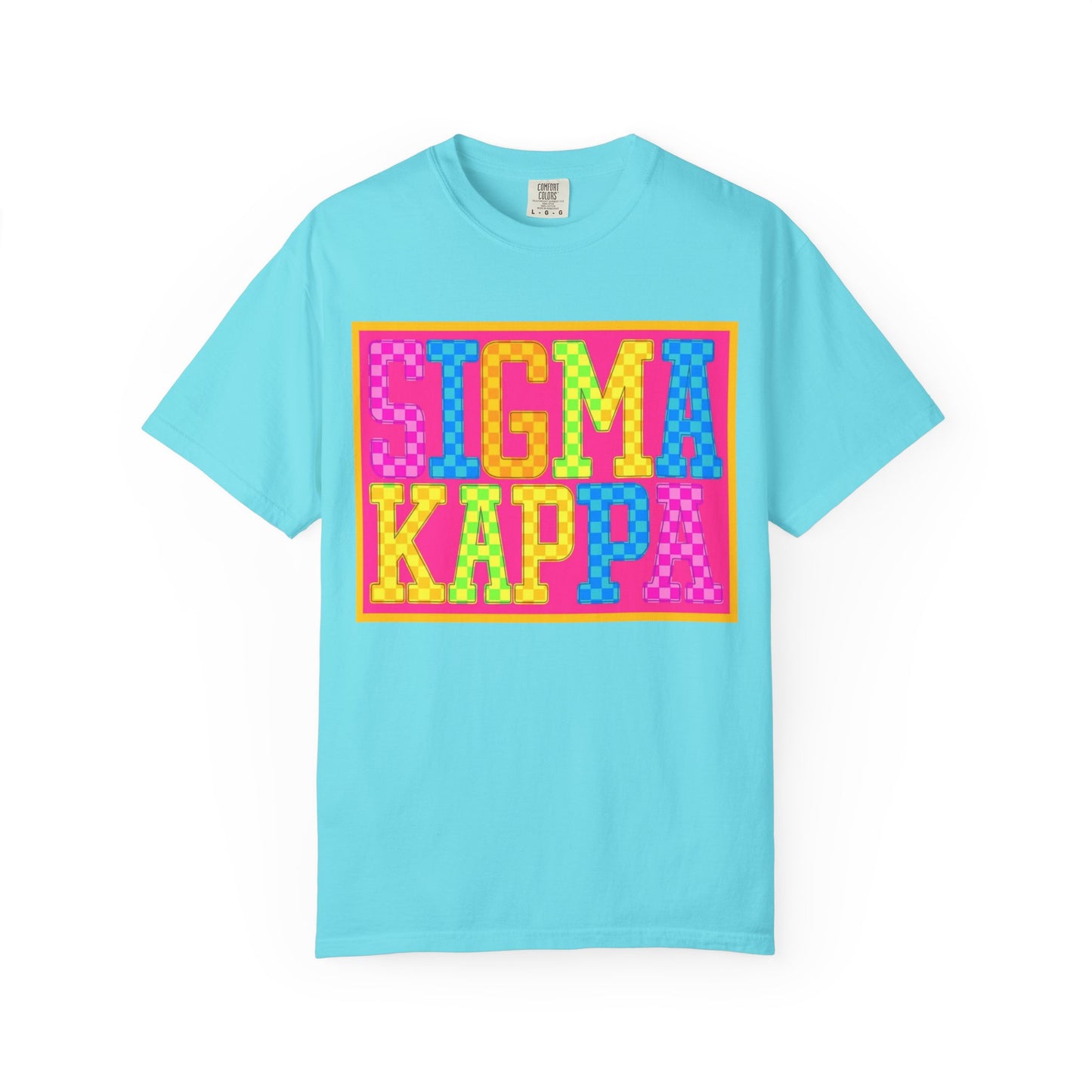 Colorful Sigma Kappa T-Shirt | Sorority Apparel