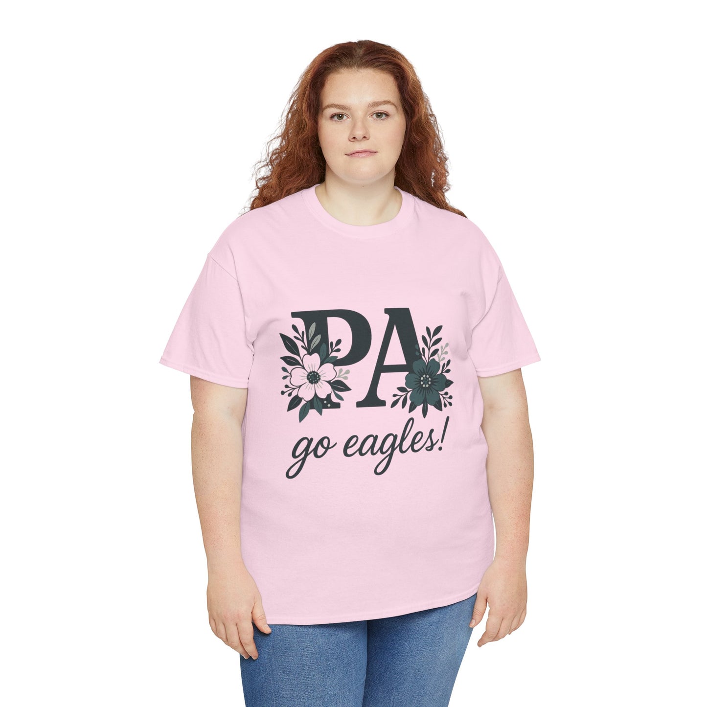Floral PA Eagles Tee