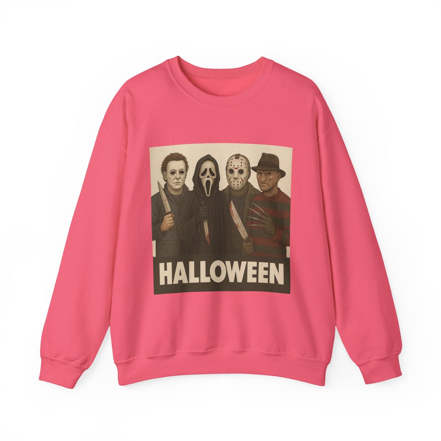 Spooky Movie Crewneck Sweatshirt - Halloween Horror Apparel
