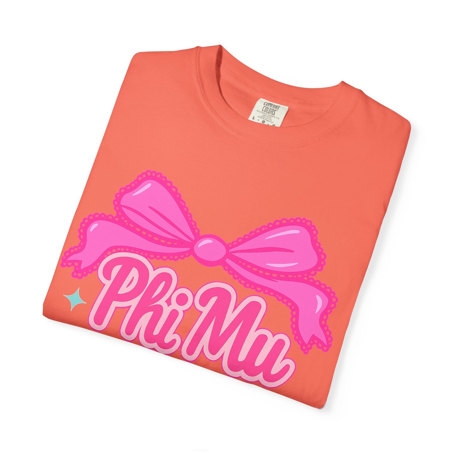 PhiMu Bow Pink Sorority T-Shirt