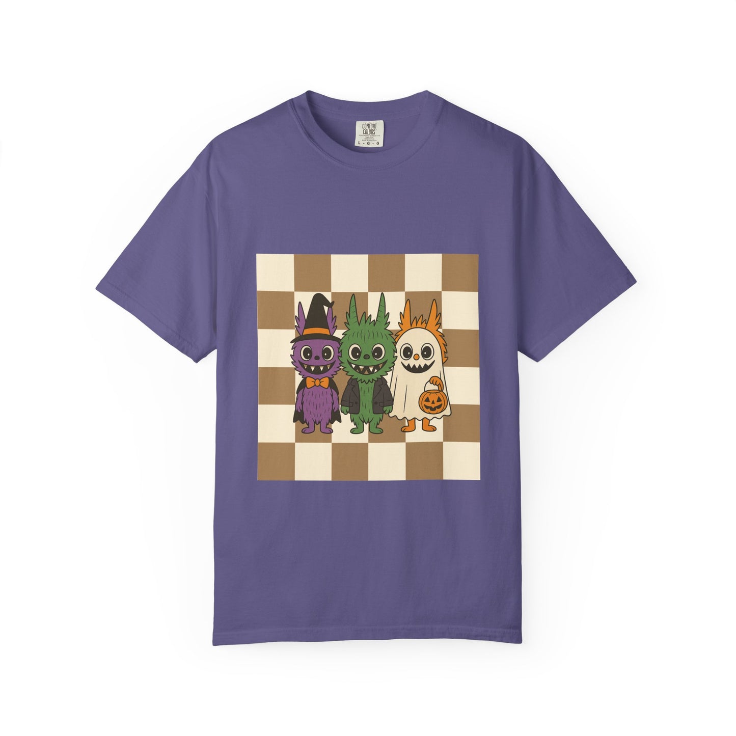 Cute Halloween Monster T-Shirt, Spooky Graphic Tee, Fall Apparel, Unisex Shirt, Trick or Treat, Halloween Party Outfit