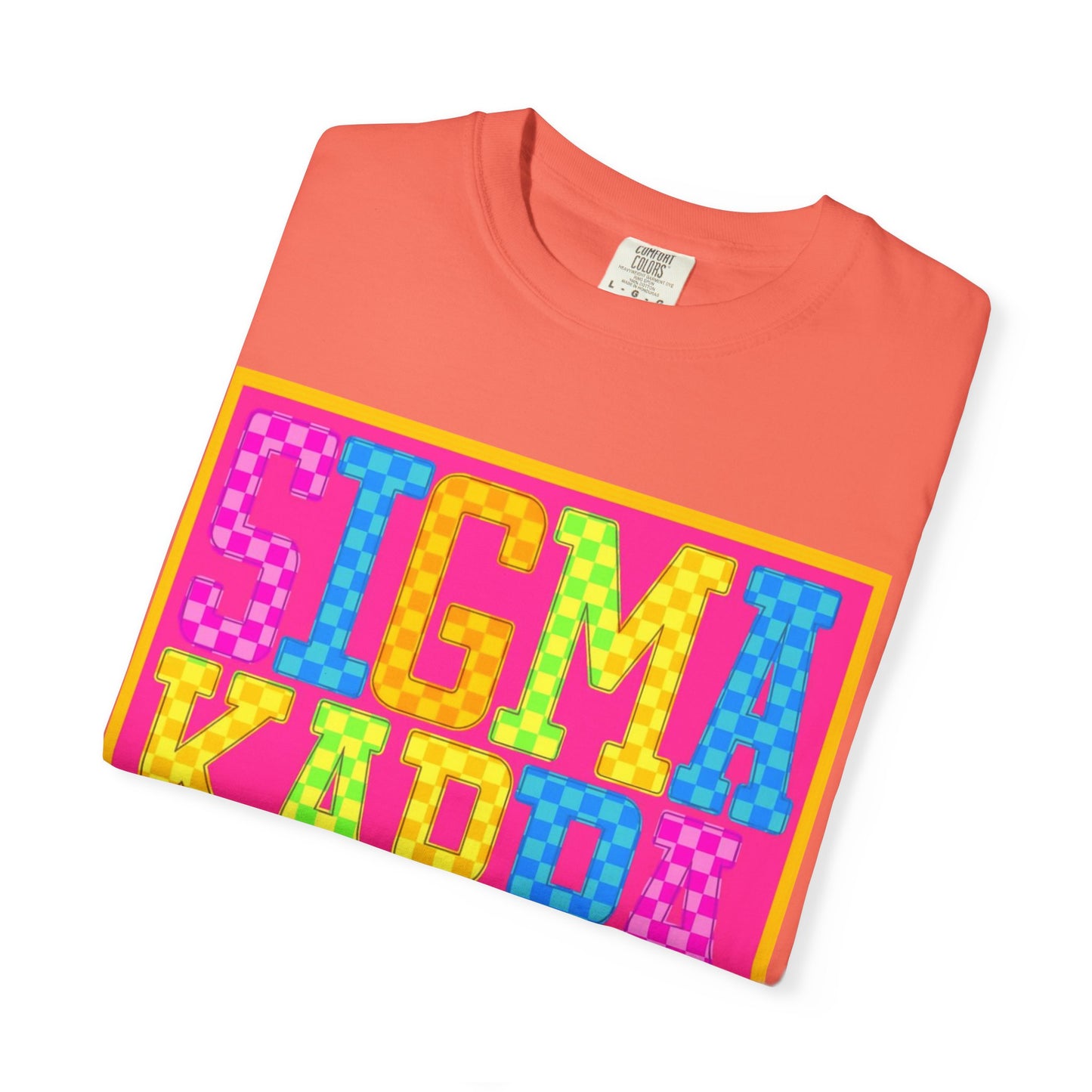 Colorful Sigma Kappa T-Shirt | Sorority Apparel