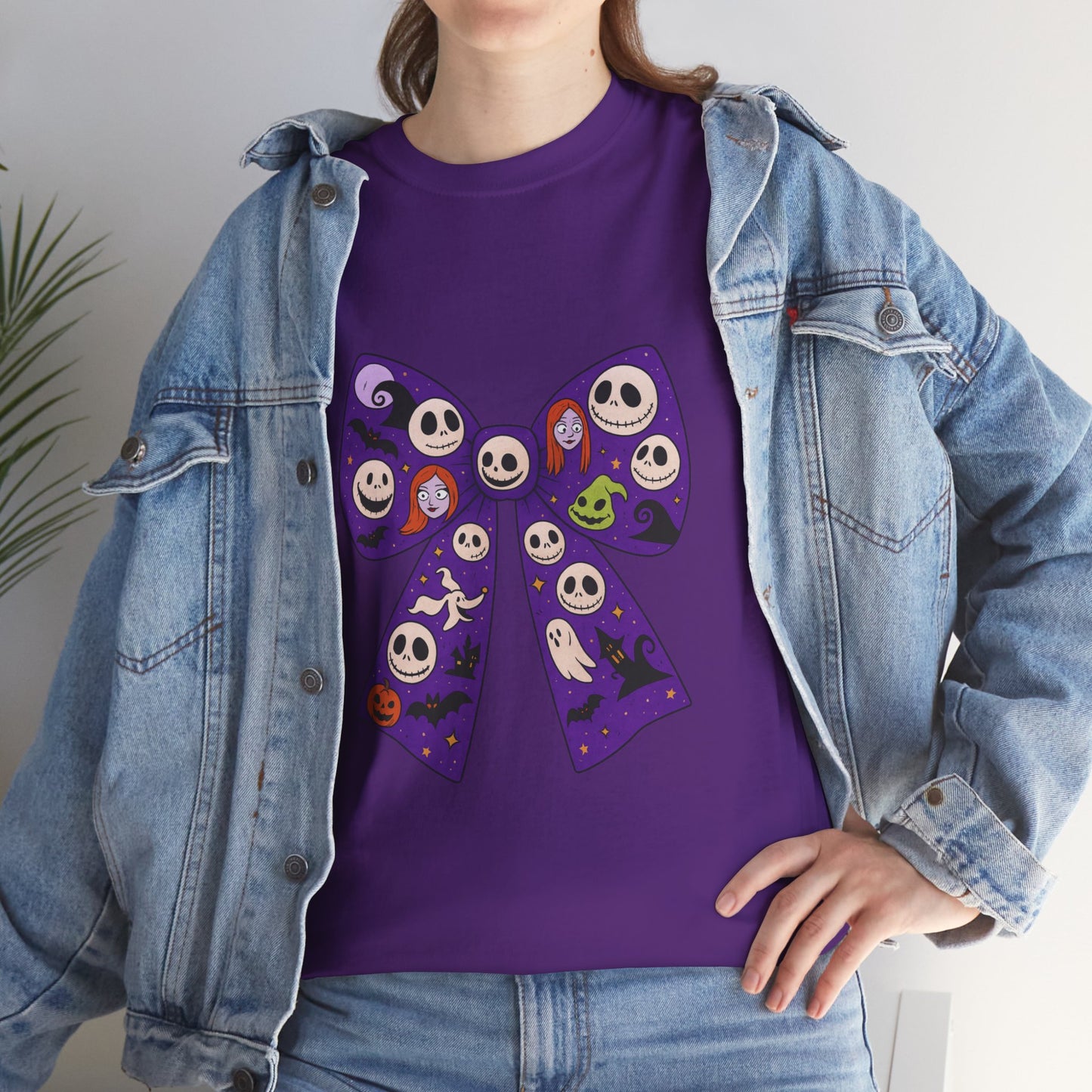Halloween Themed Unisex Tee, Spooky T-Shirt, Cute Graphic Shirt, Gift for Halloween Lovers, Festive Casual Wear