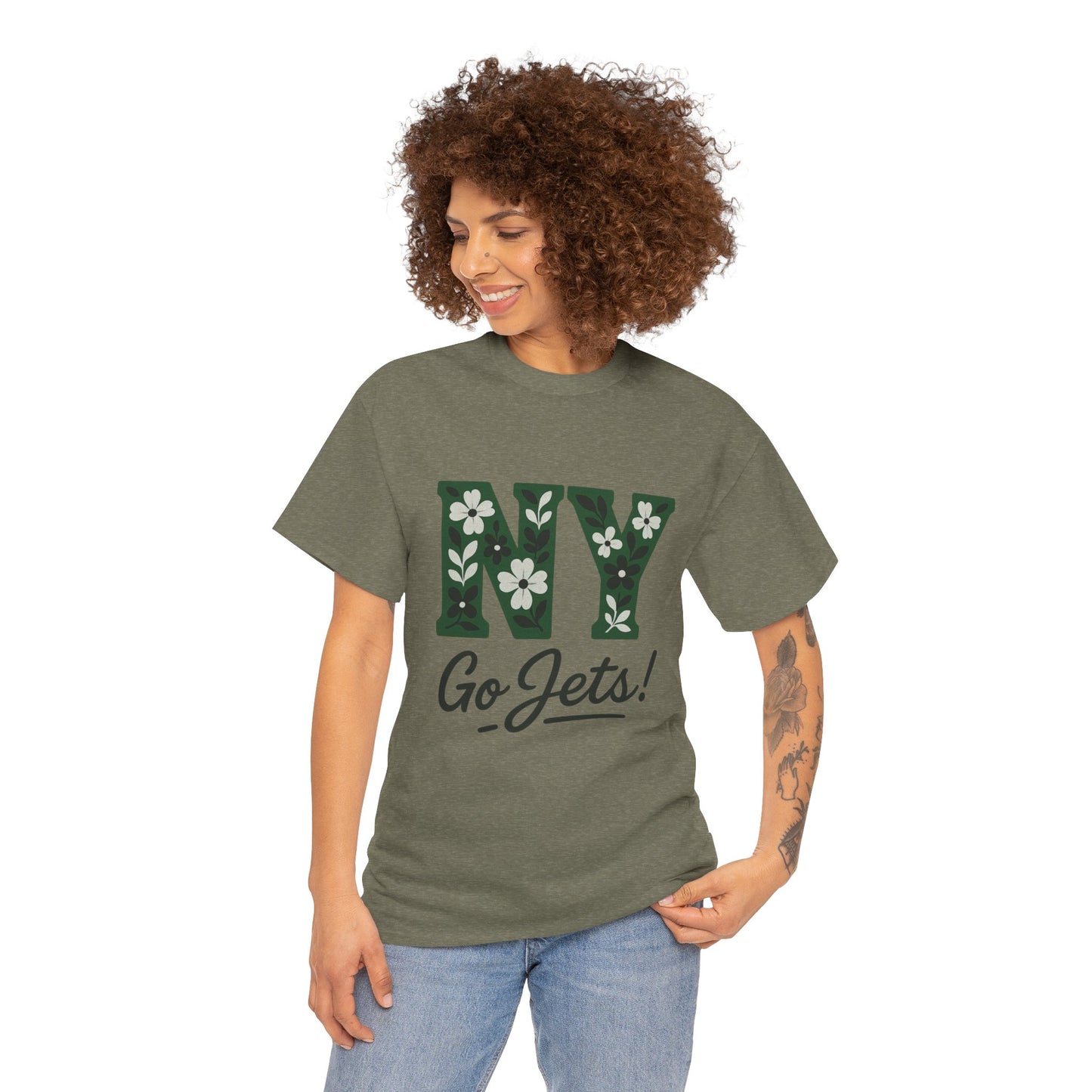 NY Go Jets Unisex Tee | Game Day Sports Fan Apparel