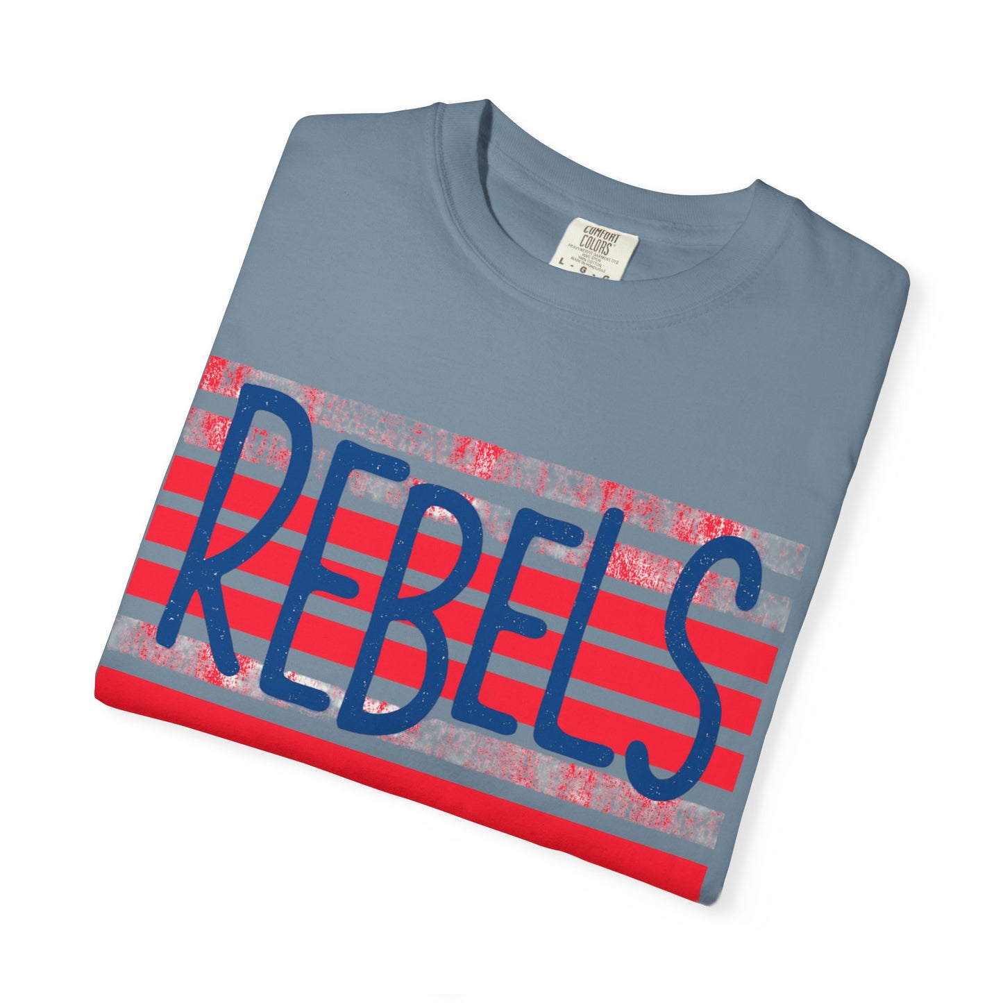 Rebels T-Shirt, Vintage Style Tee, Unisex Graphic Shirt, Summer Fashion, Independence Day Apparel, Football Game Day, Hotty Toddy