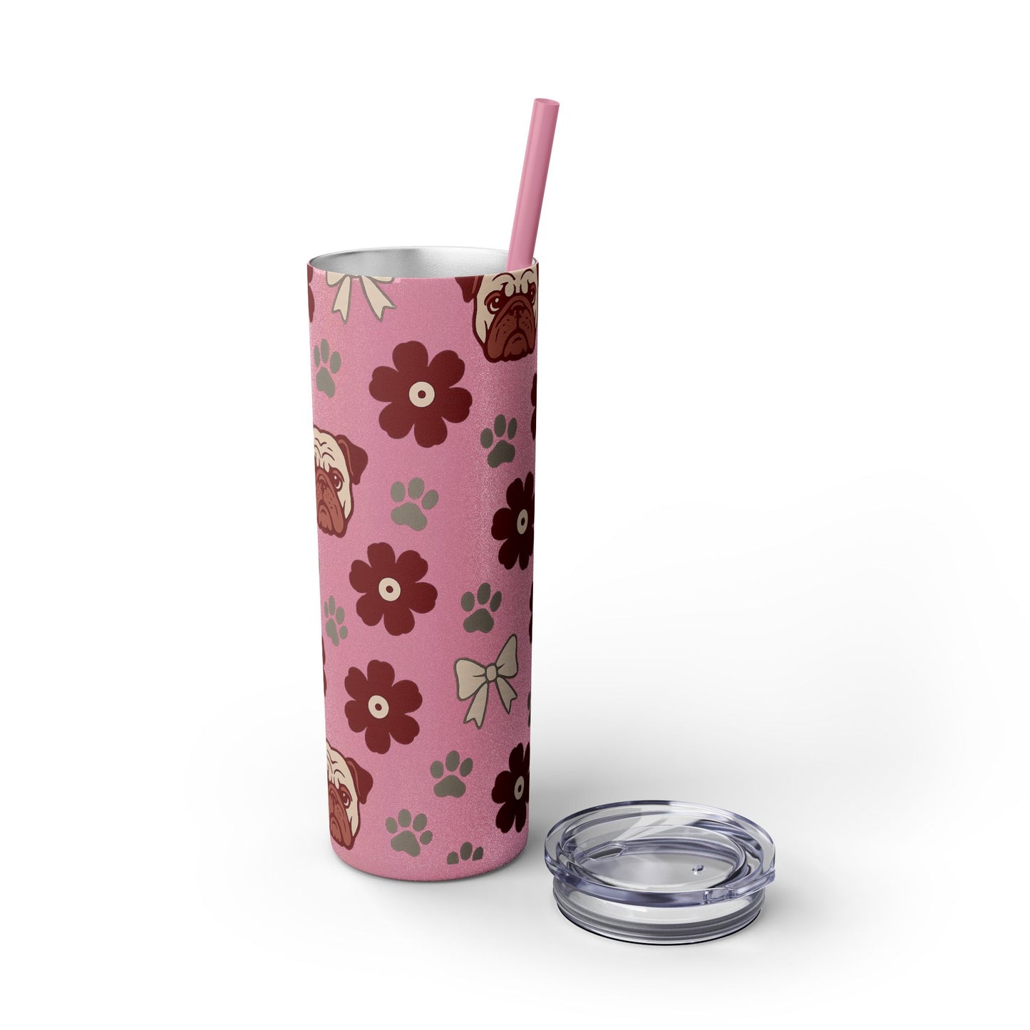MS Bulldogs Skinny Tumbler, Graduation Gift, Mississippi Game Day, Go Dogs, Starkville, MS.