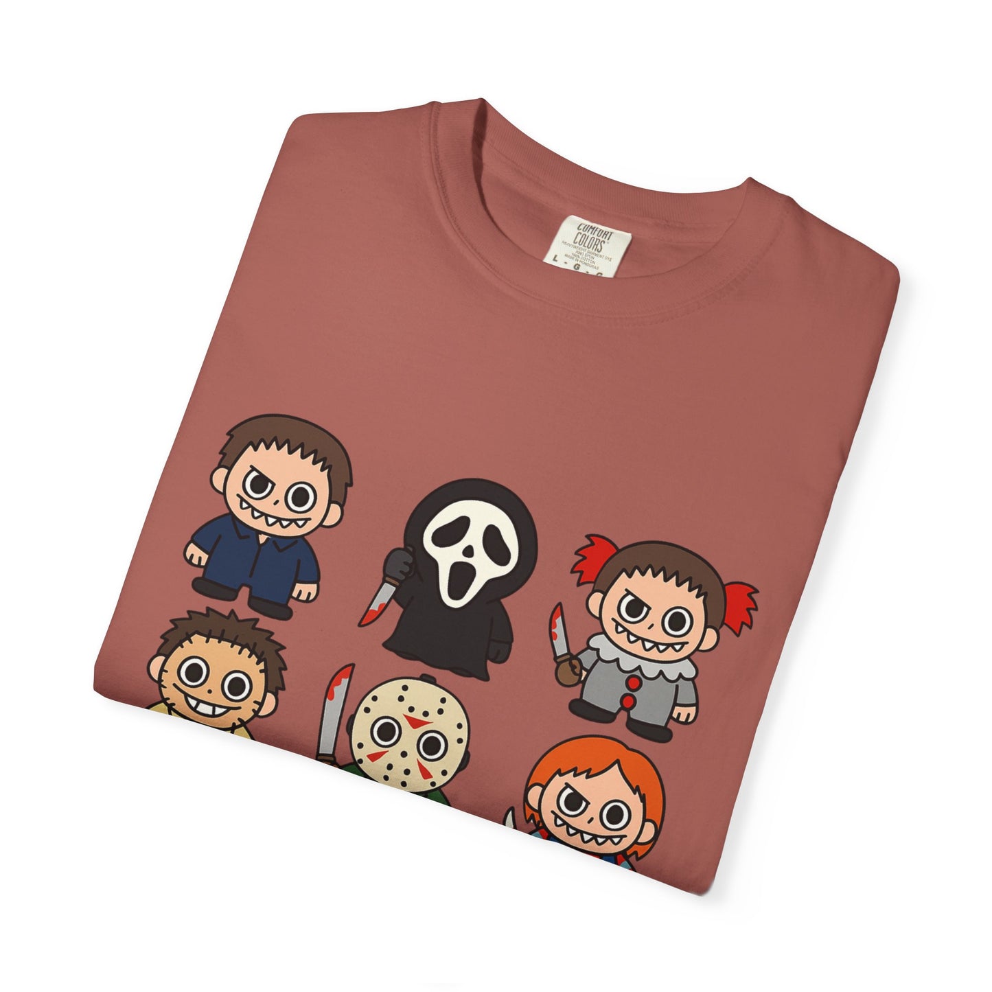 Pop Culture Horror Character T-Shirt, Unisex Tee, Halloween Tee, Horror Movie Merch, Funny Graphic Shirt, Gift for Horror Fans