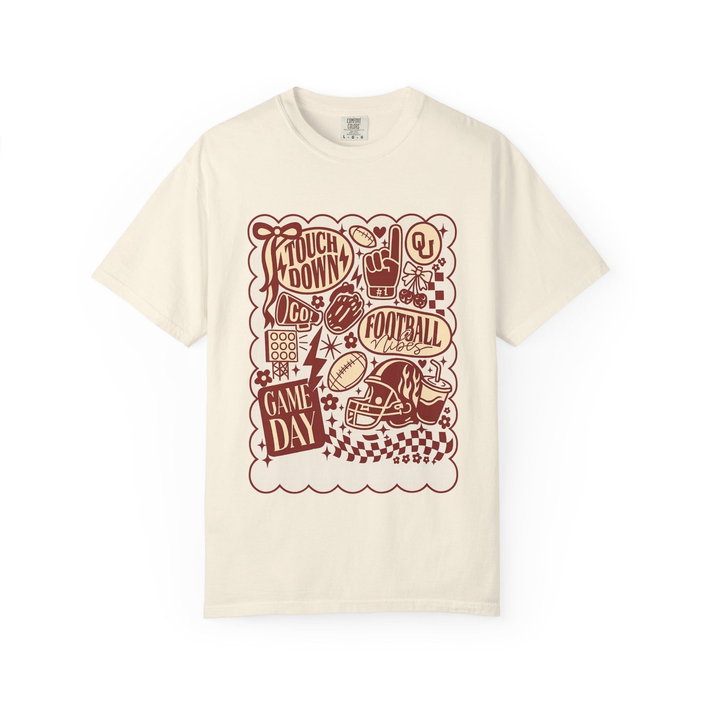 Touchdown Game Day Unisex T-shirt - Football Lover Tee, OkU Celebration