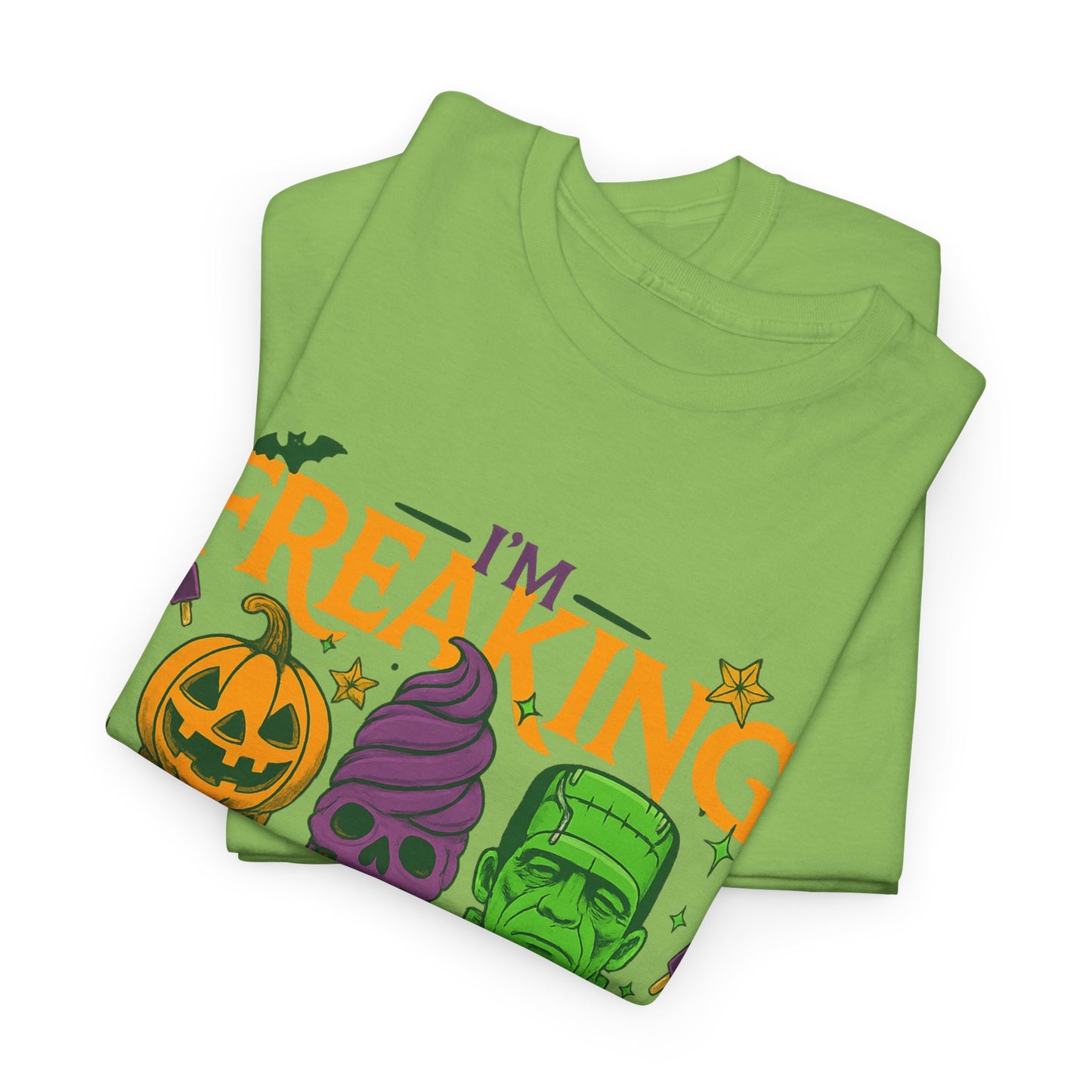 Halloween Unisex Heavy Cotton Tee, Fun Fall Shirt, Halloween Costume Top, Spooky Party Tee, Trick or Treat Apparel
