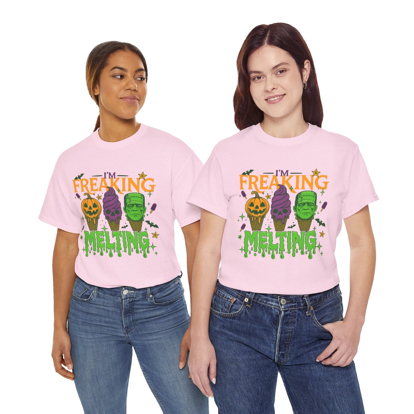 Halloween Unisex Heavy Cotton Tee, Fun Fall Shirt, Halloween Costume Top, Spooky Party Tee, Trick or Treat Apparel