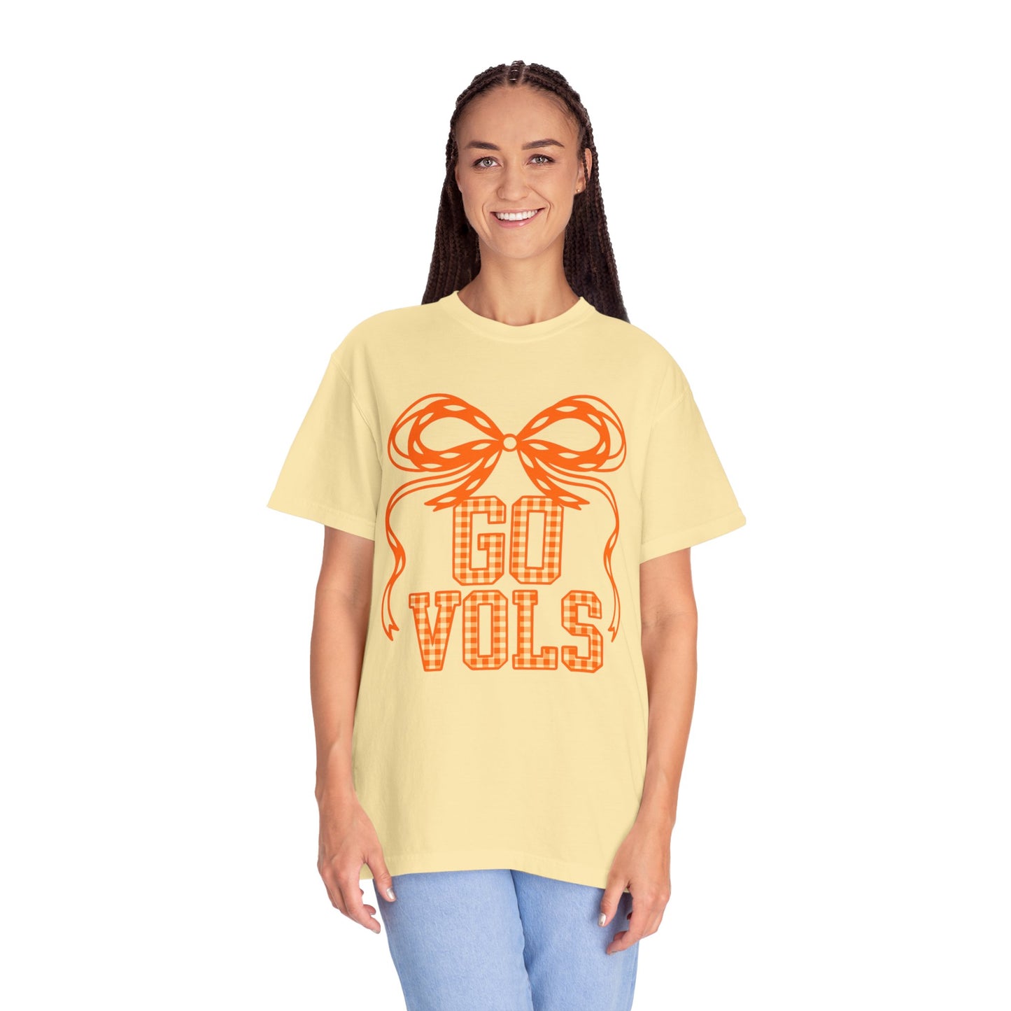 Rocky TOp Cheerful Garment-Dyed T-Shirt for Fans | Perfect for Game Day, Sports Events, Tailgating, Birthdays, Casual Wear