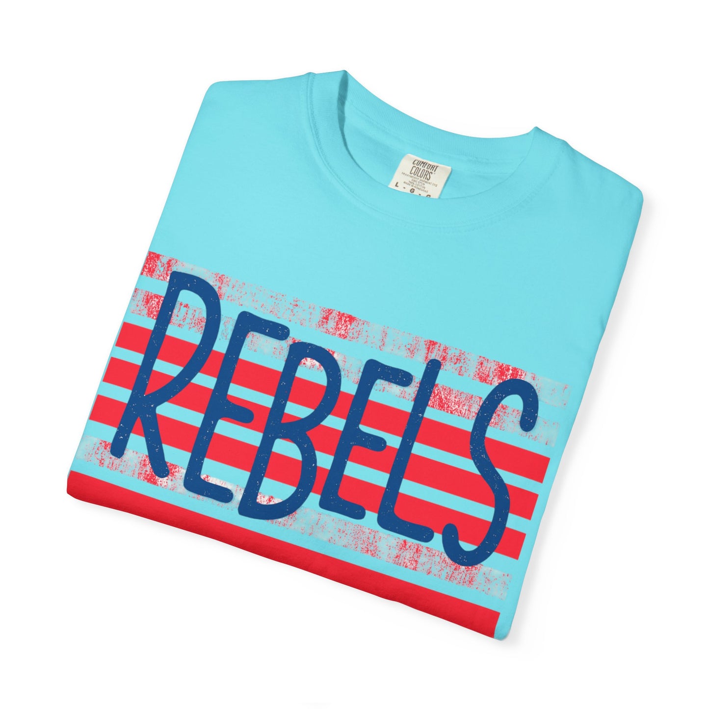 Rebels T-Shirt, Vintage Style Tee, Unisex Graphic Shirt, Summer Fashion, Independence Day Apparel, Football Game Day, Hotty Toddy