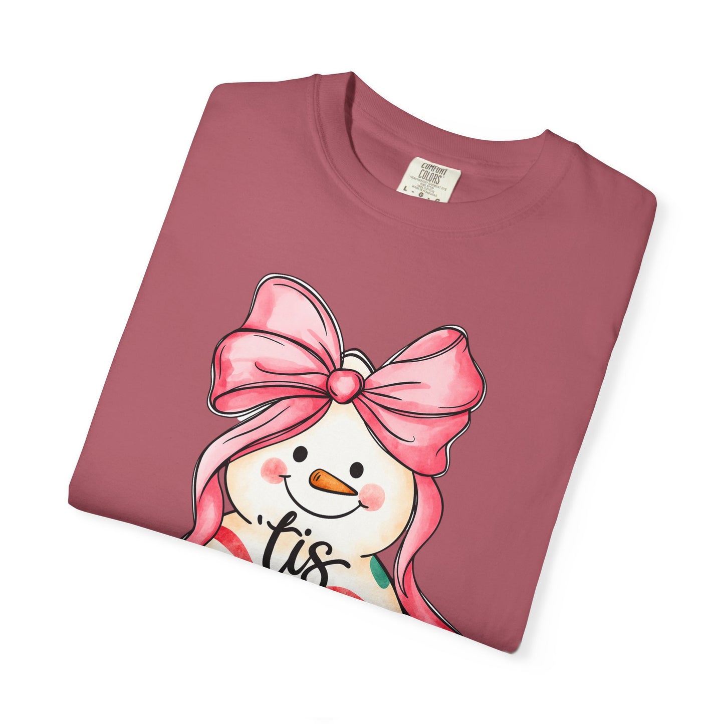 Festive Snowman T-Shirt - 'Tis the Season