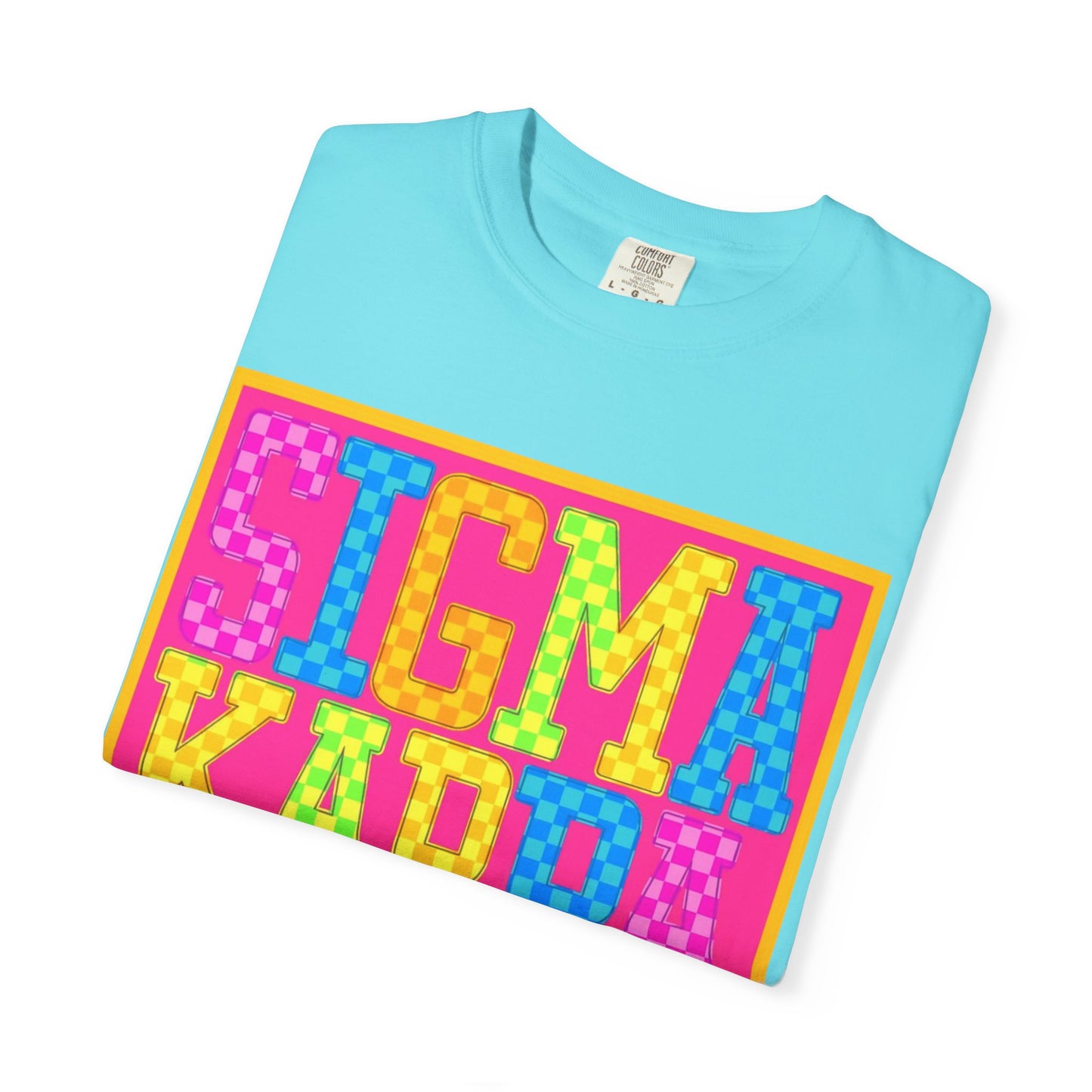 Colorful Sigma Kappa T-Shirt | Sorority Apparel