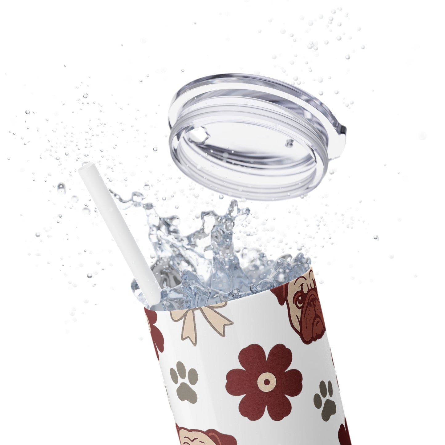 MS Bulldogs Skinny Tumbler, Graduation Gift, Mississippi Game Day, Go Dogs, Starkville, MS.