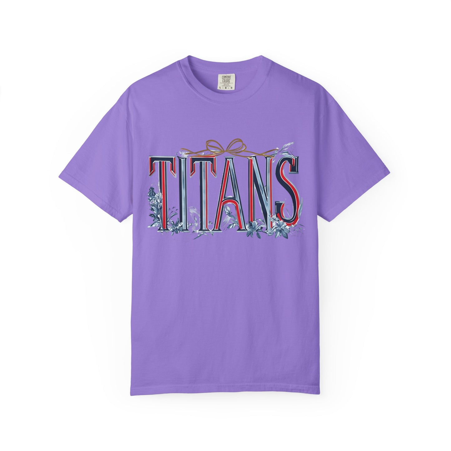 Floral Titans Garment-Dyed T-Shirt