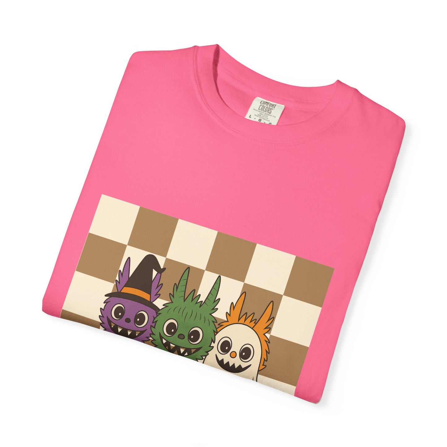 Cute Halloween Monster T-Shirt, Spooky Graphic Tee, Fall Apparel, Unisex Shirt, Trick or Treat, Halloween Party Outfit