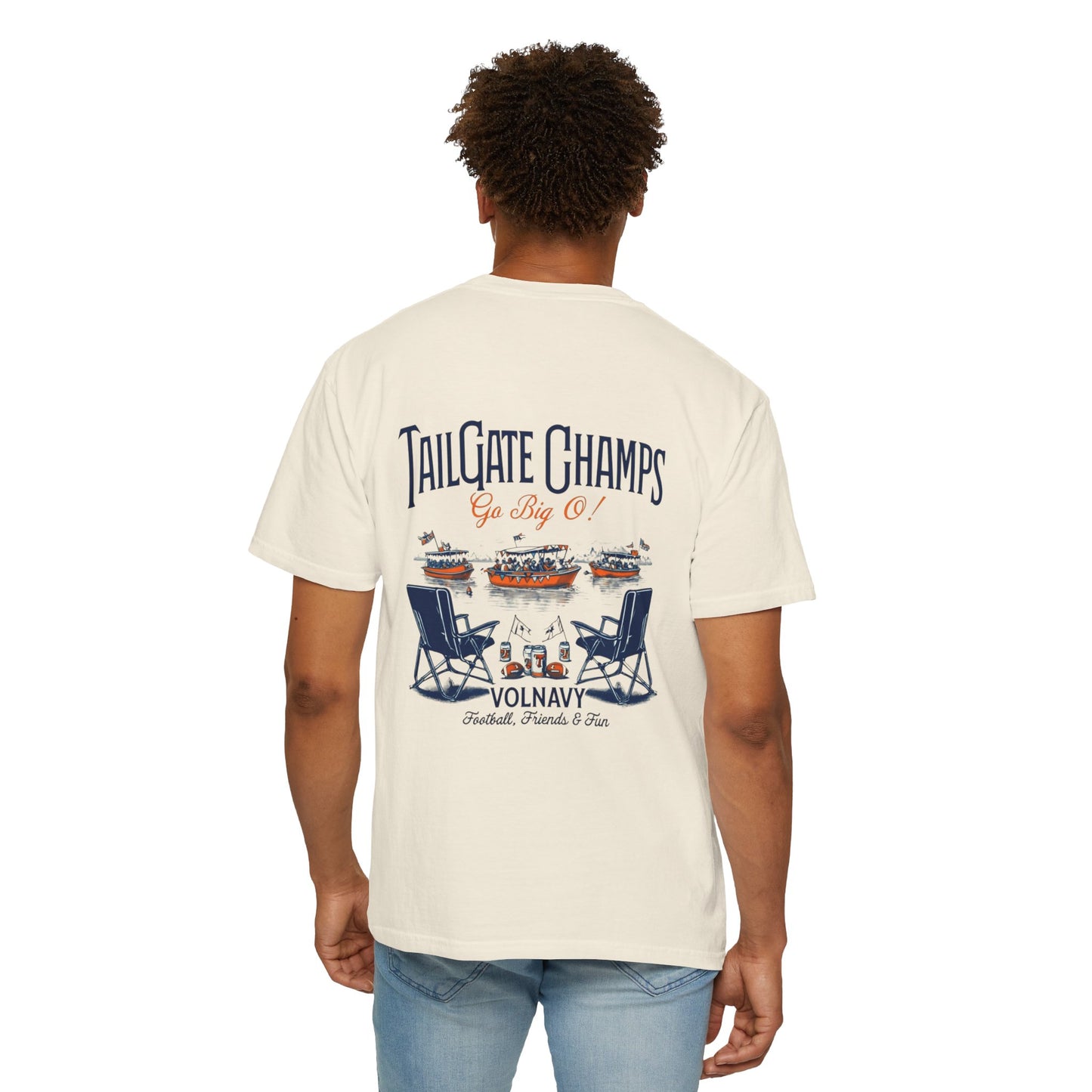 Tailgate Champs VolNavy Unisex T-shirt - Tennessee Vols Game Day Apparel