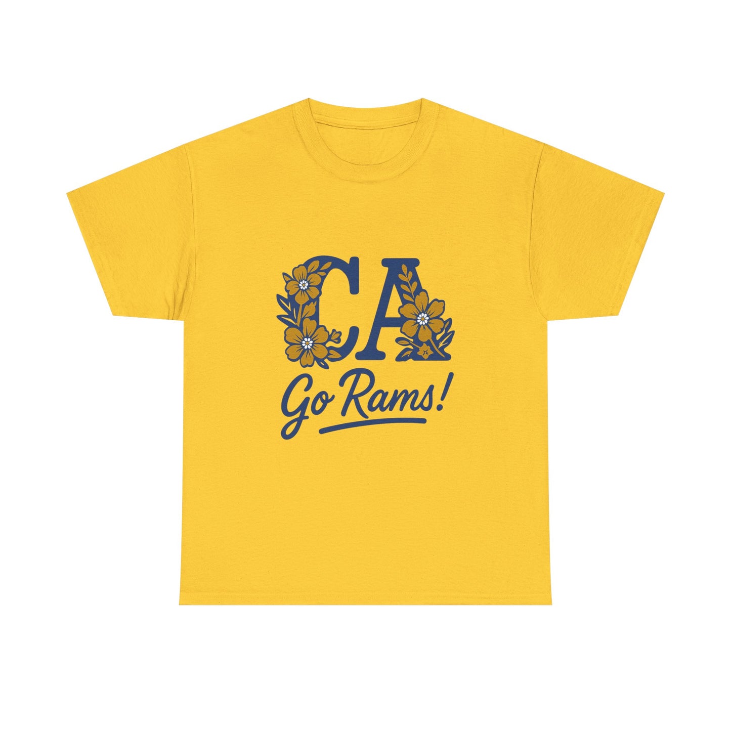 CA Rams Floral Tee