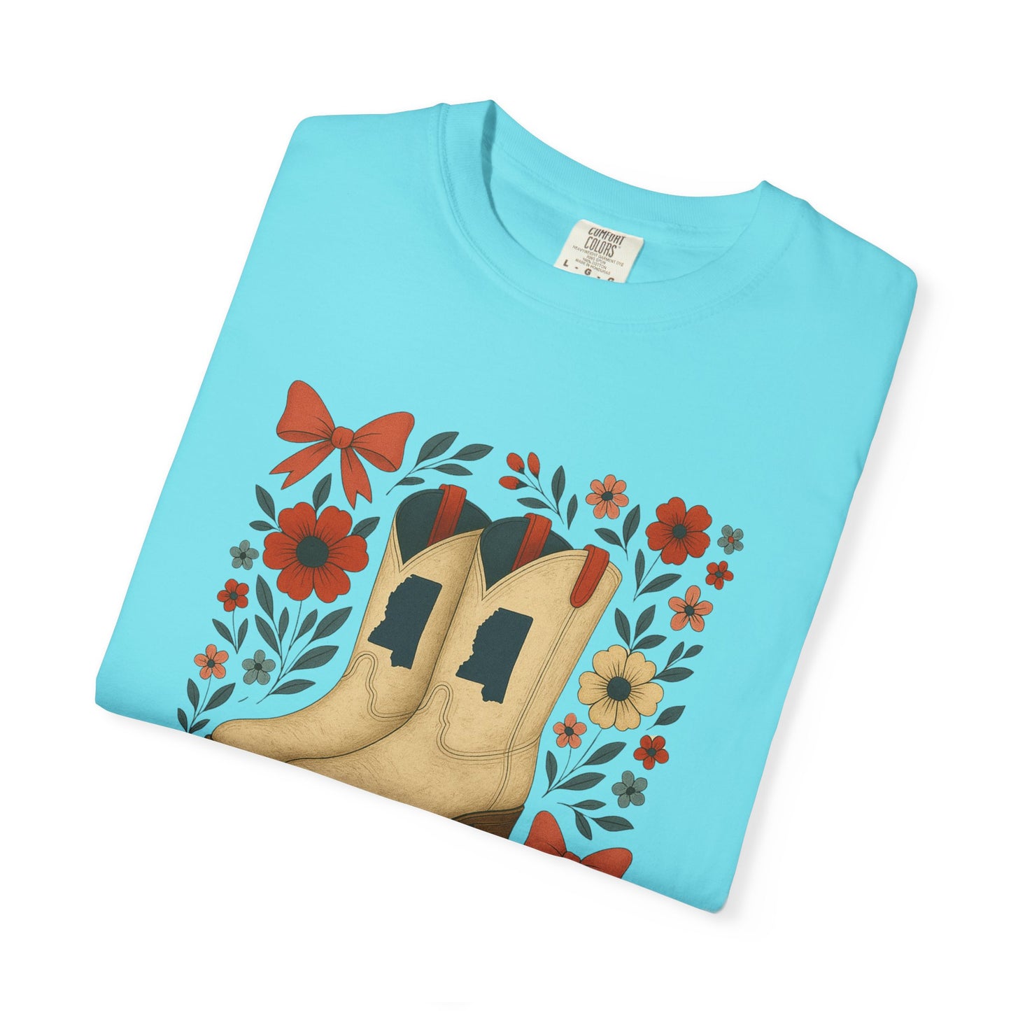 Mississippi Coquette Bow Unisex Tee - Ole Miss Fan Gift