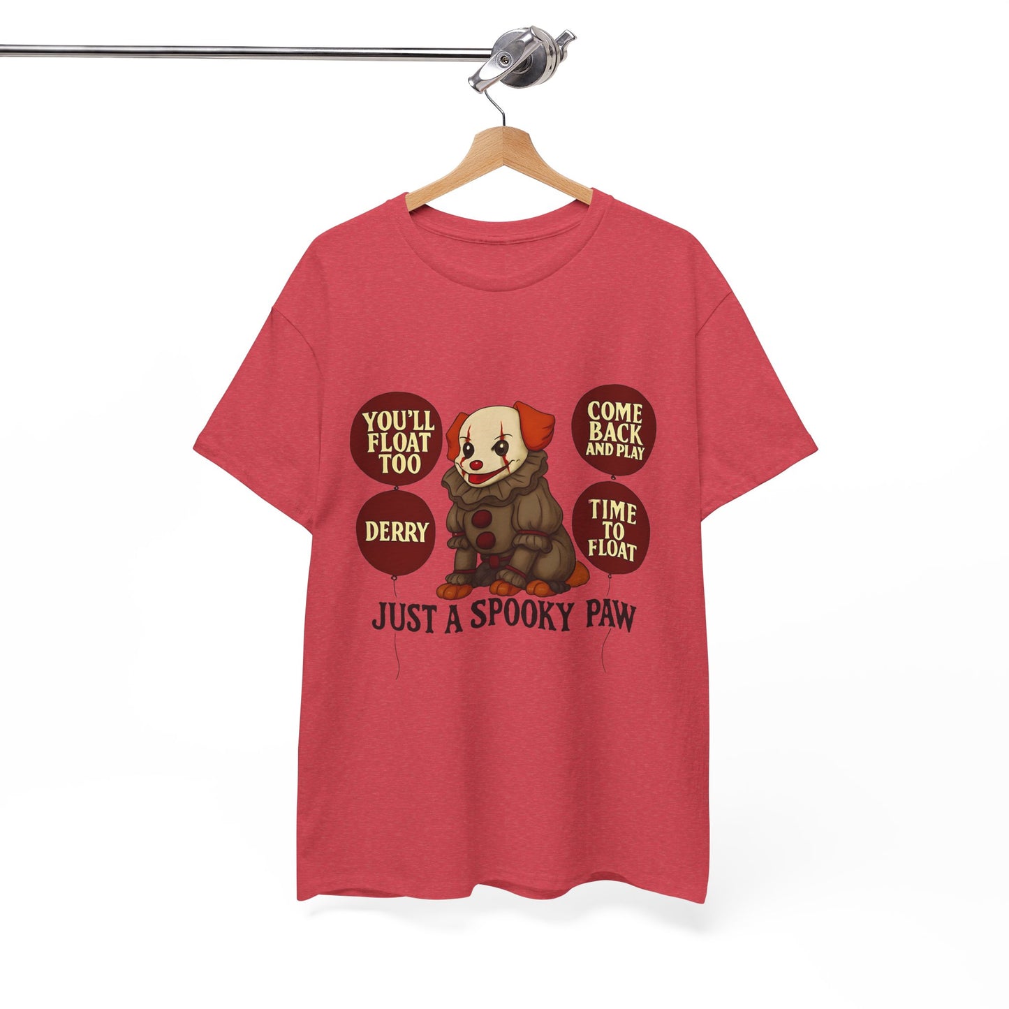 Spooky Dog Tee Clown Pup Pennywise