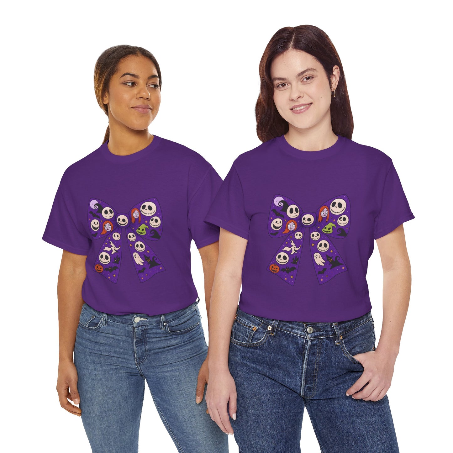 Halloween Themed Unisex Tee, Spooky T-Shirt, Cute Graphic Shirt, Gift for Halloween Lovers, Festive Casual Wear