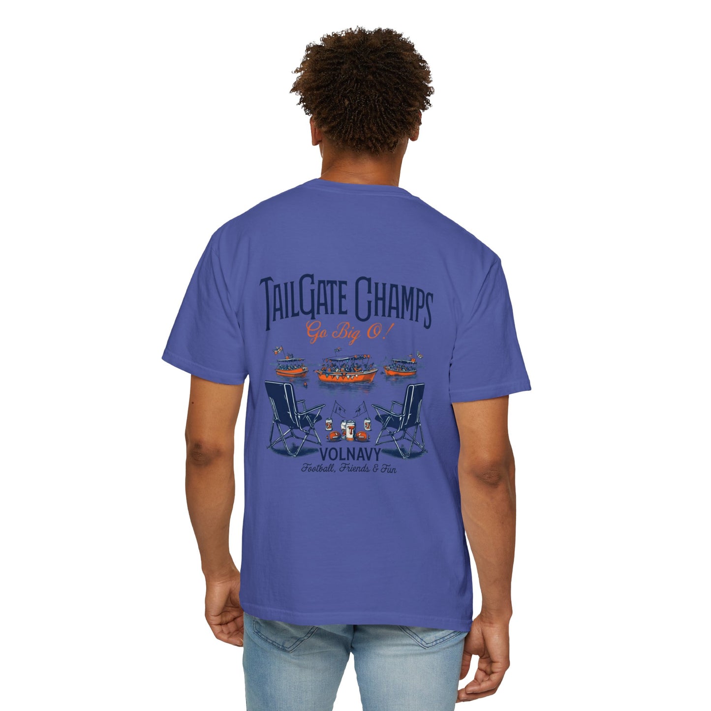 Tailgate Champs VolNavy Unisex T-shirt - Tennessee Vols Game Day Apparel
