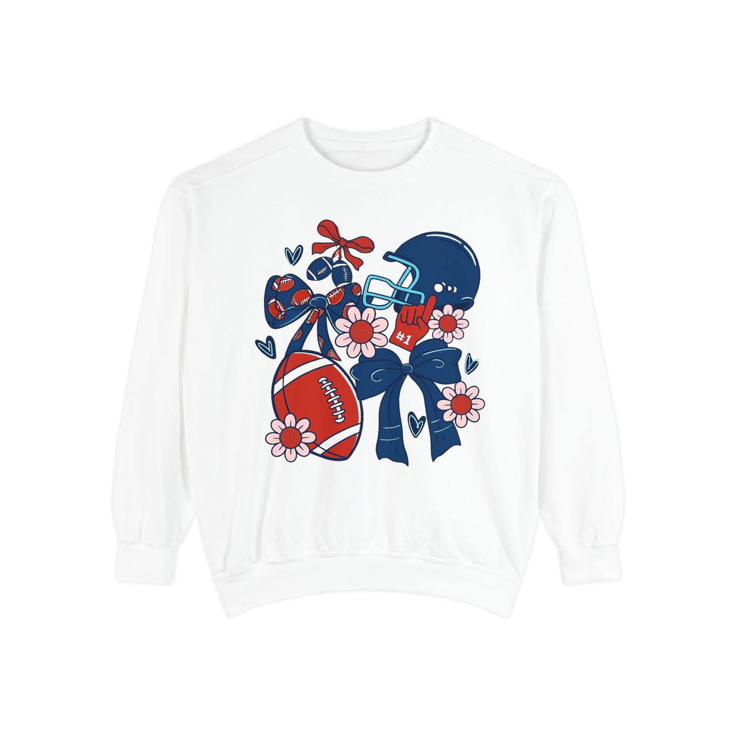 Football Game Day Unisex Sweatshirt - Comfort Colors