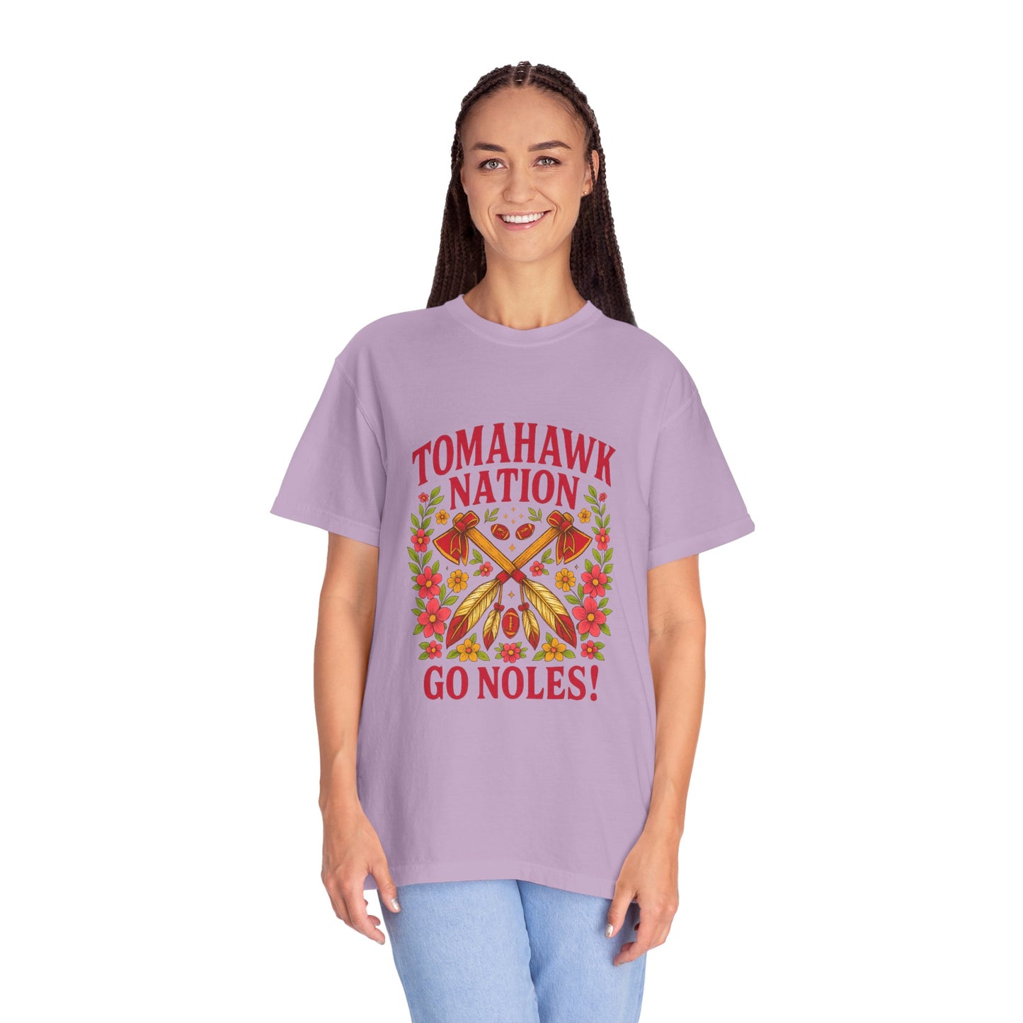 Tomahawk Nation Unisex T-shirt | Go Noles Vintage Style Tee, Perfect for Game Day, College Spirit Wear, Football Fans, Sports Apparel