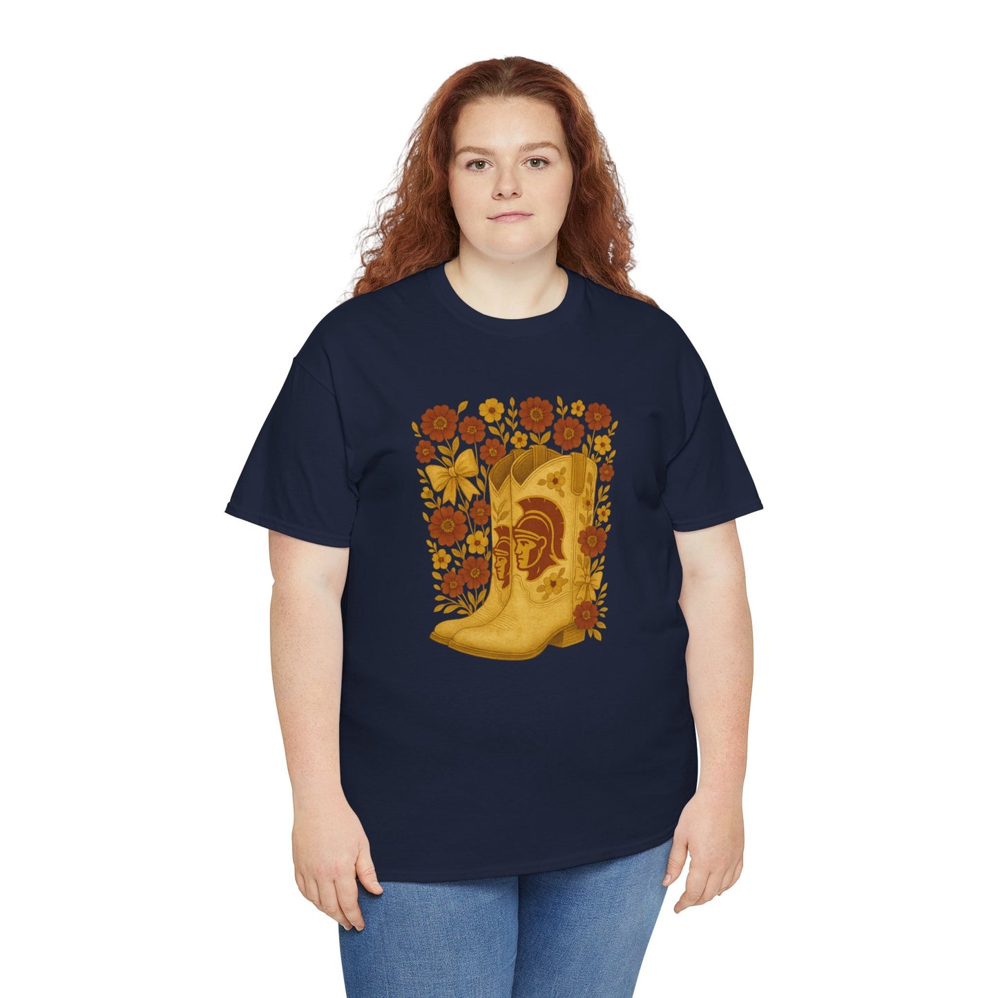 Trojans Cowboy Boot Tee