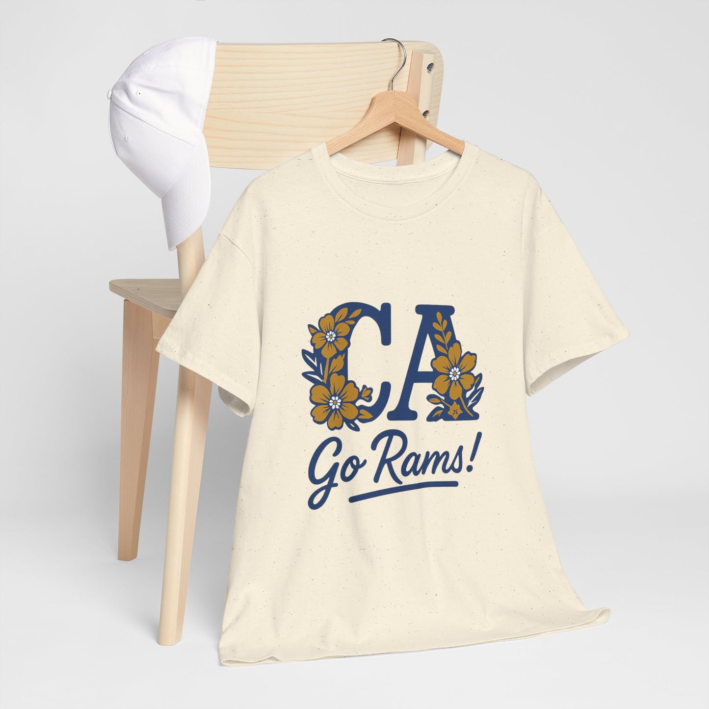 CA Rams Floral Tee