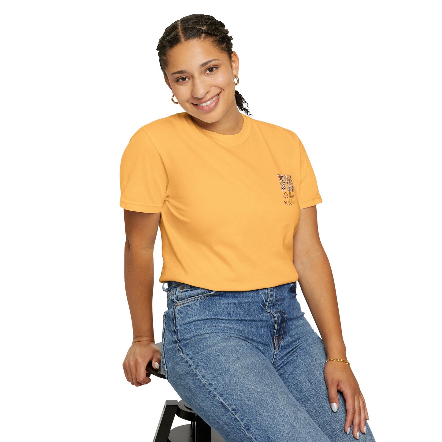 Tomahawk Nation T-Shirt, Unisex College Football Tees, Garment-Dyed Fan Apparel, Go Noles Spirit Wear, Game Day Outfit