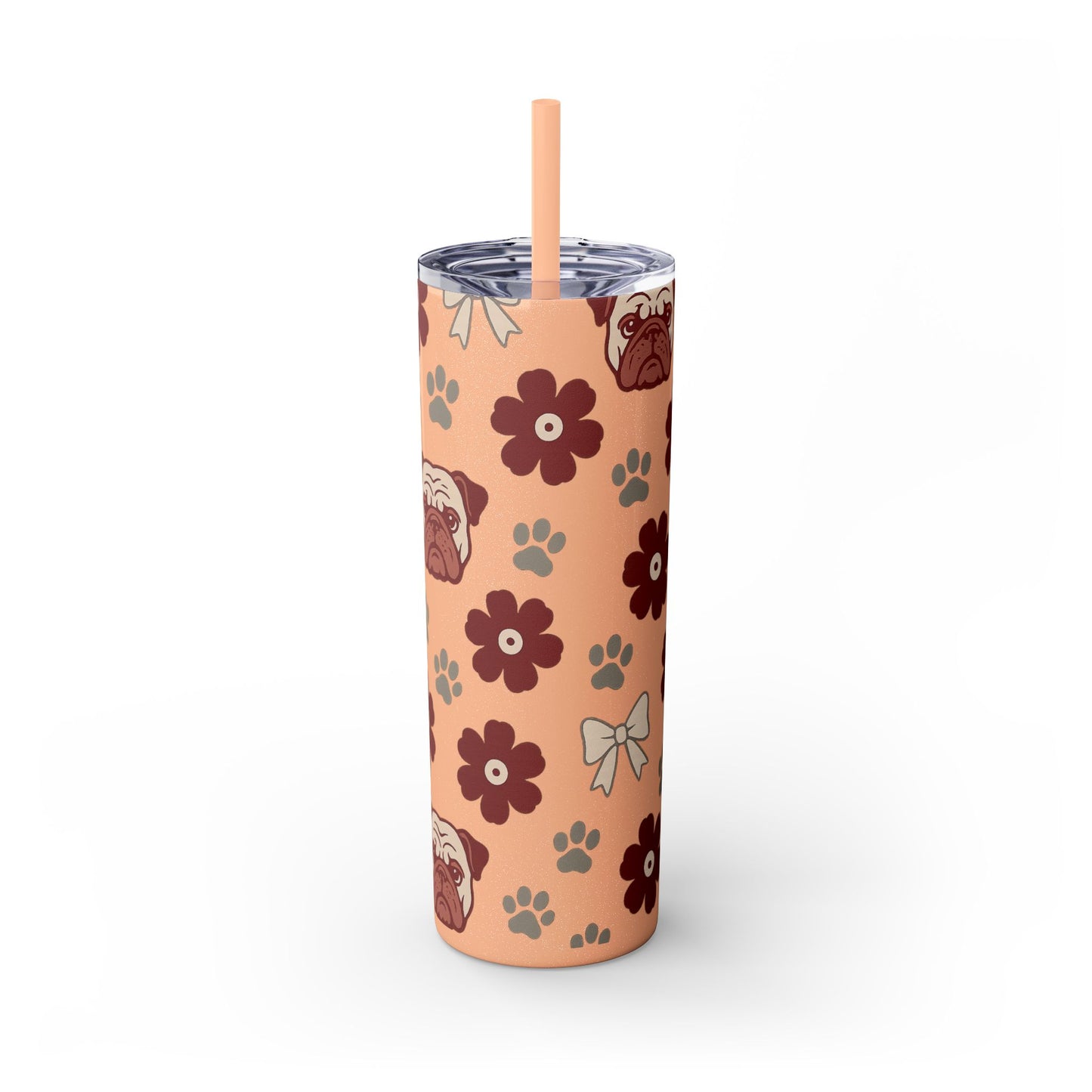 MS Bulldogs Skinny Tumbler, Graduation Gift, Mississippi Game Day, Go Dogs, Starkville, MS.