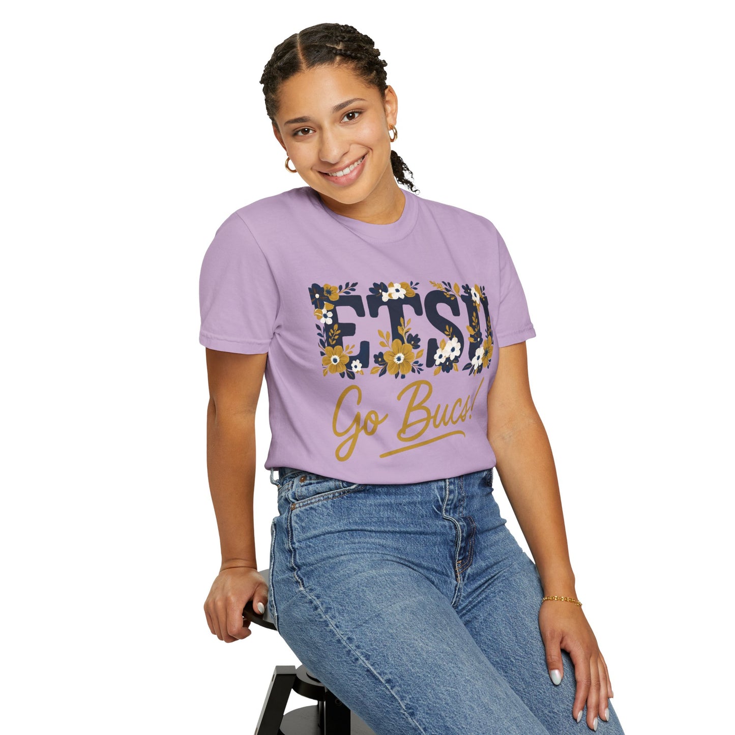 Floral Go Bucs Unisex T-shirt - College Apparel