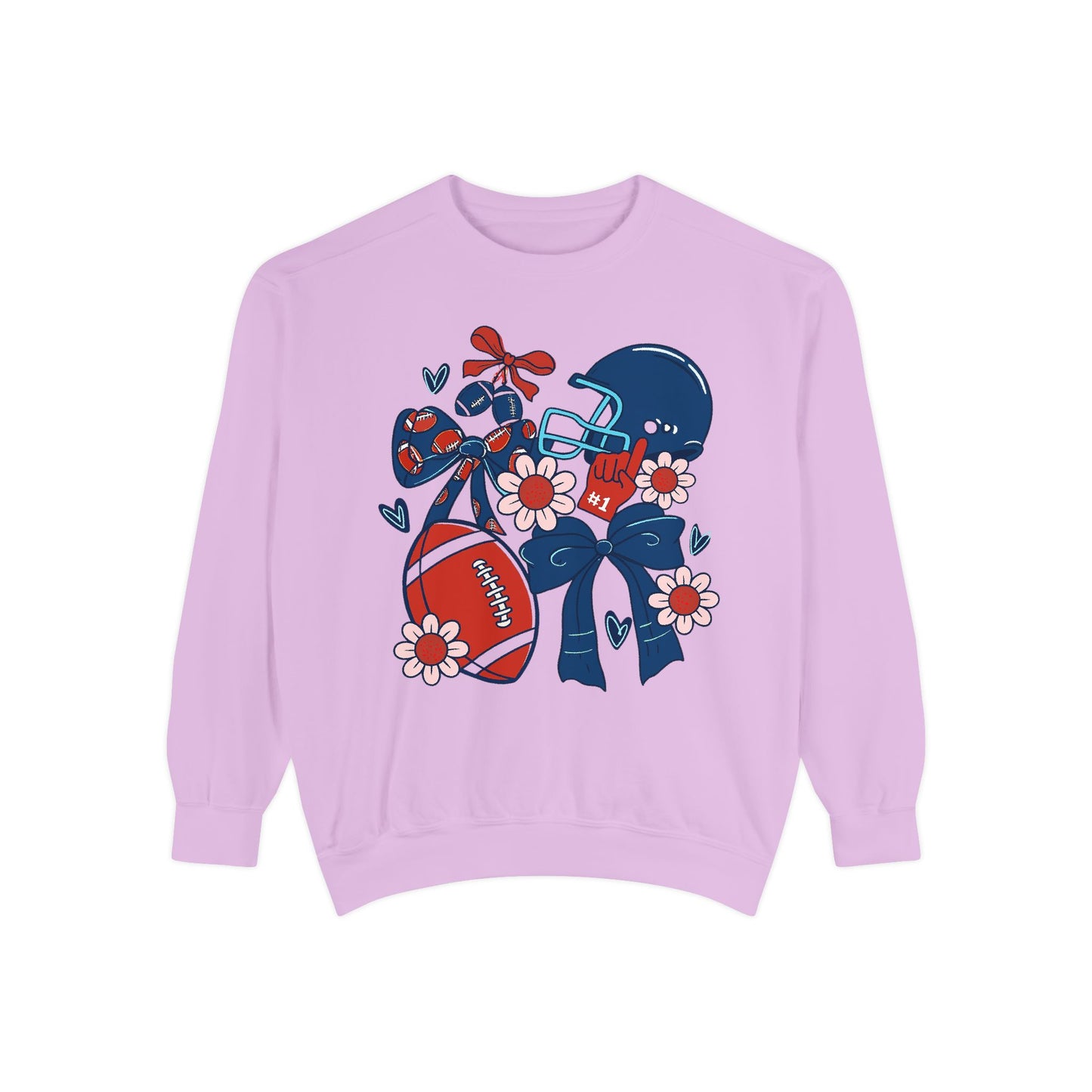 Football Game Day Unisex Sweatshirt - Comfort Colors