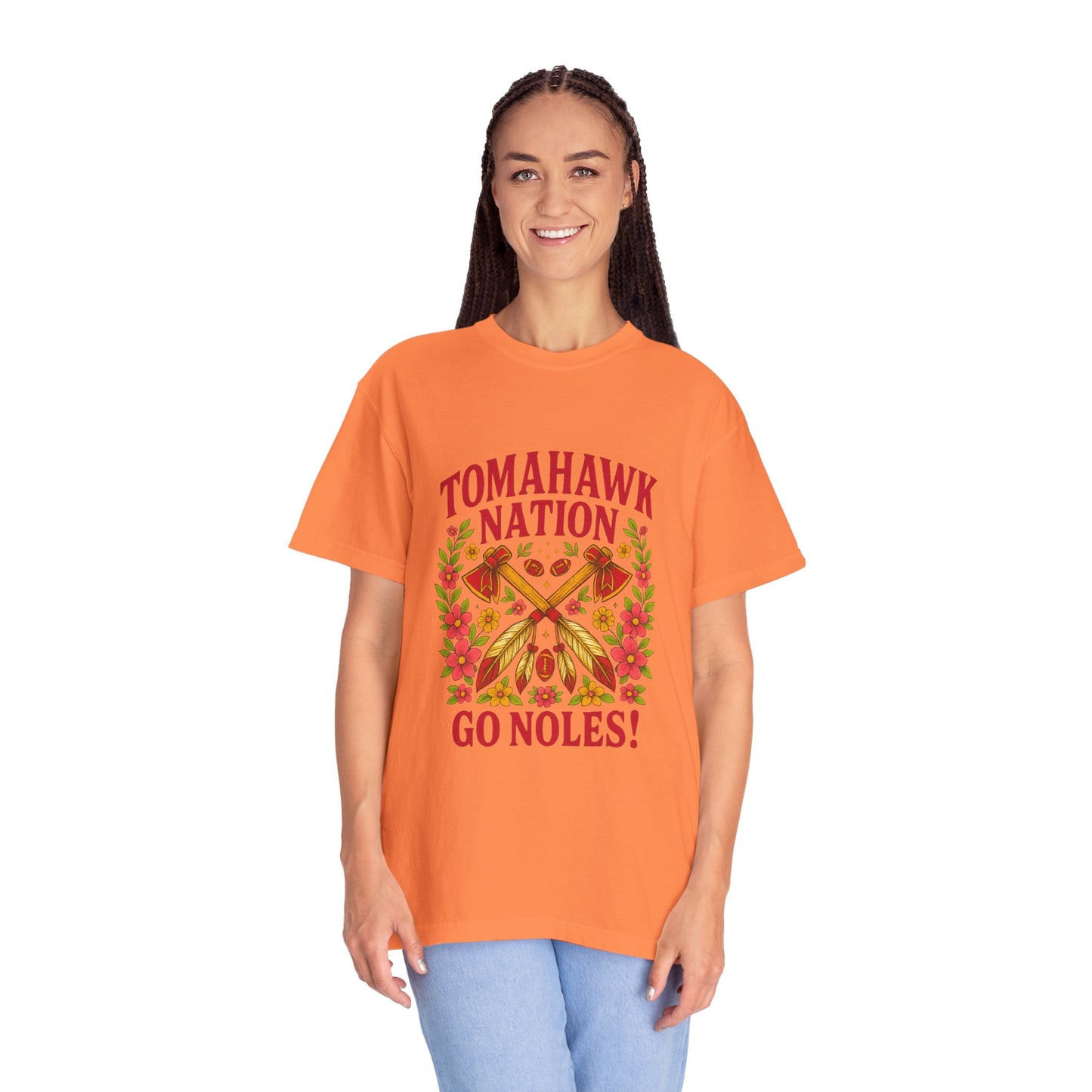 Tomahawk Nation Unisex T-shirt | Go Noles Vintage Style Tee, Perfect for Game Day, College Spirit Wear, Football Fans, Sports Apparel