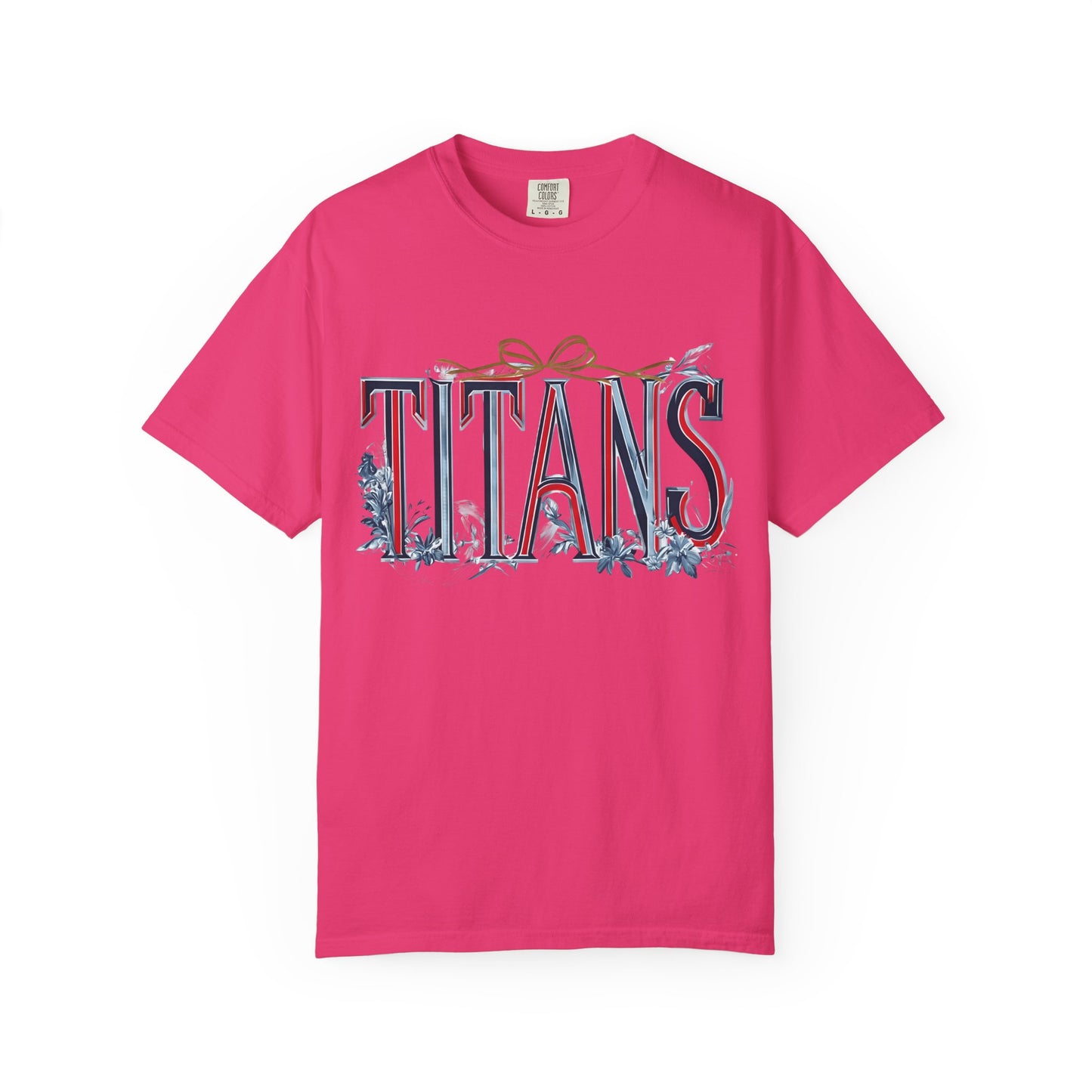 Floral Titans Garment-Dyed T-Shirt