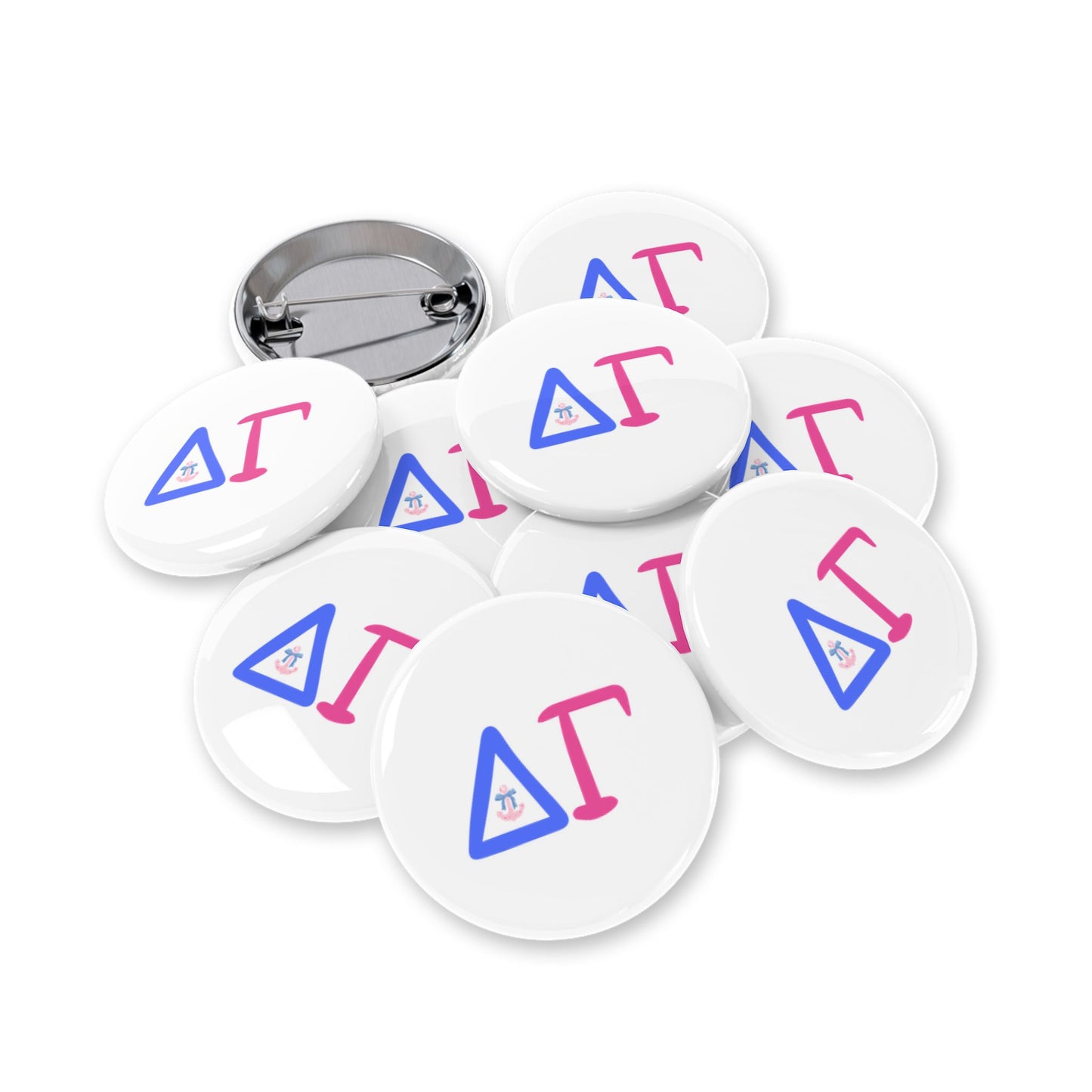 DG Round Pins - Customizable Button Badges, Trendy Accessories for Jackets, Party Favors, Gift Ideas, Fun Emblems