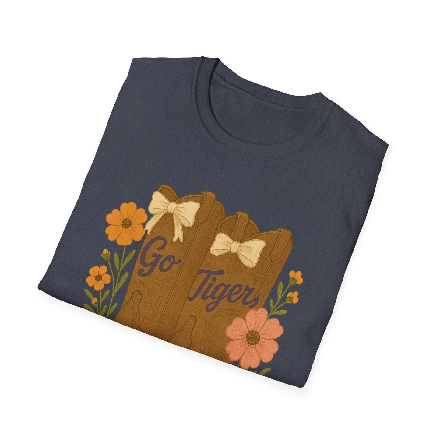 SC Tigers Country Boots Unisex T-Shirt | Cute Southern Style Tee, Go Tiger Shirt, Perfect for Game Day, Clemson Game Day, Graduation Gift, College Student Gift