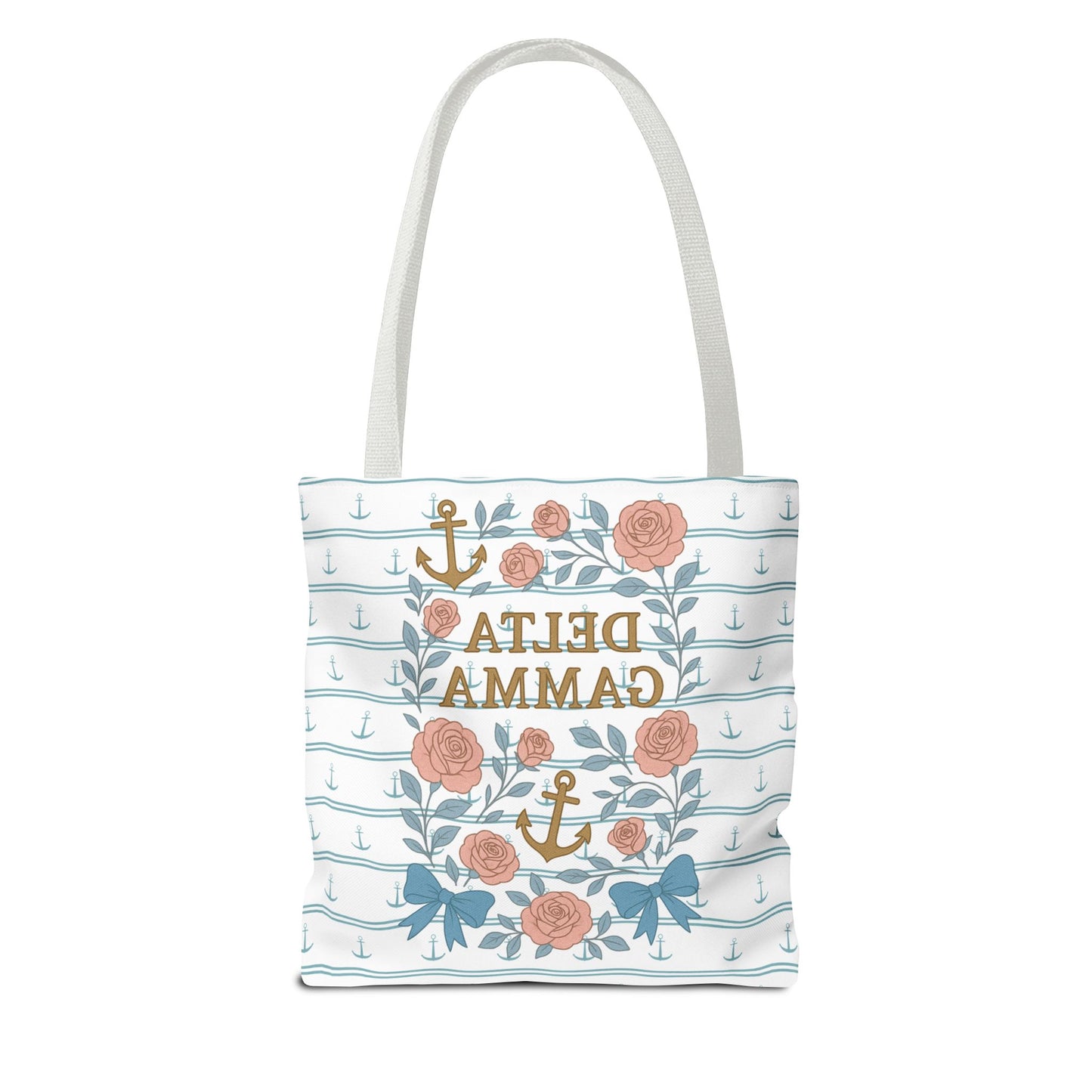 Floral Tote Bag - Delta Gamma Sisterhood Gift