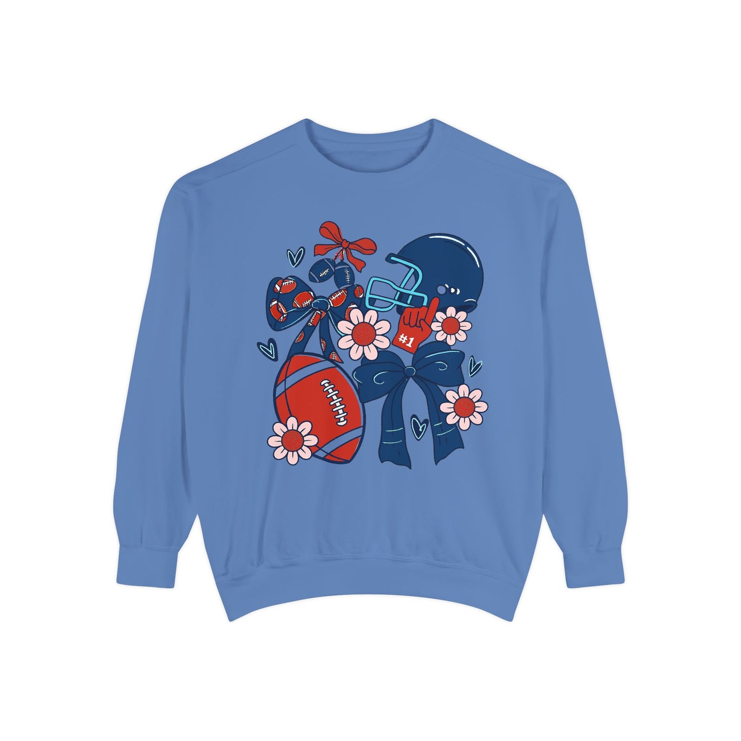 Football Game Day Unisex Sweatshirt - Comfort Colors