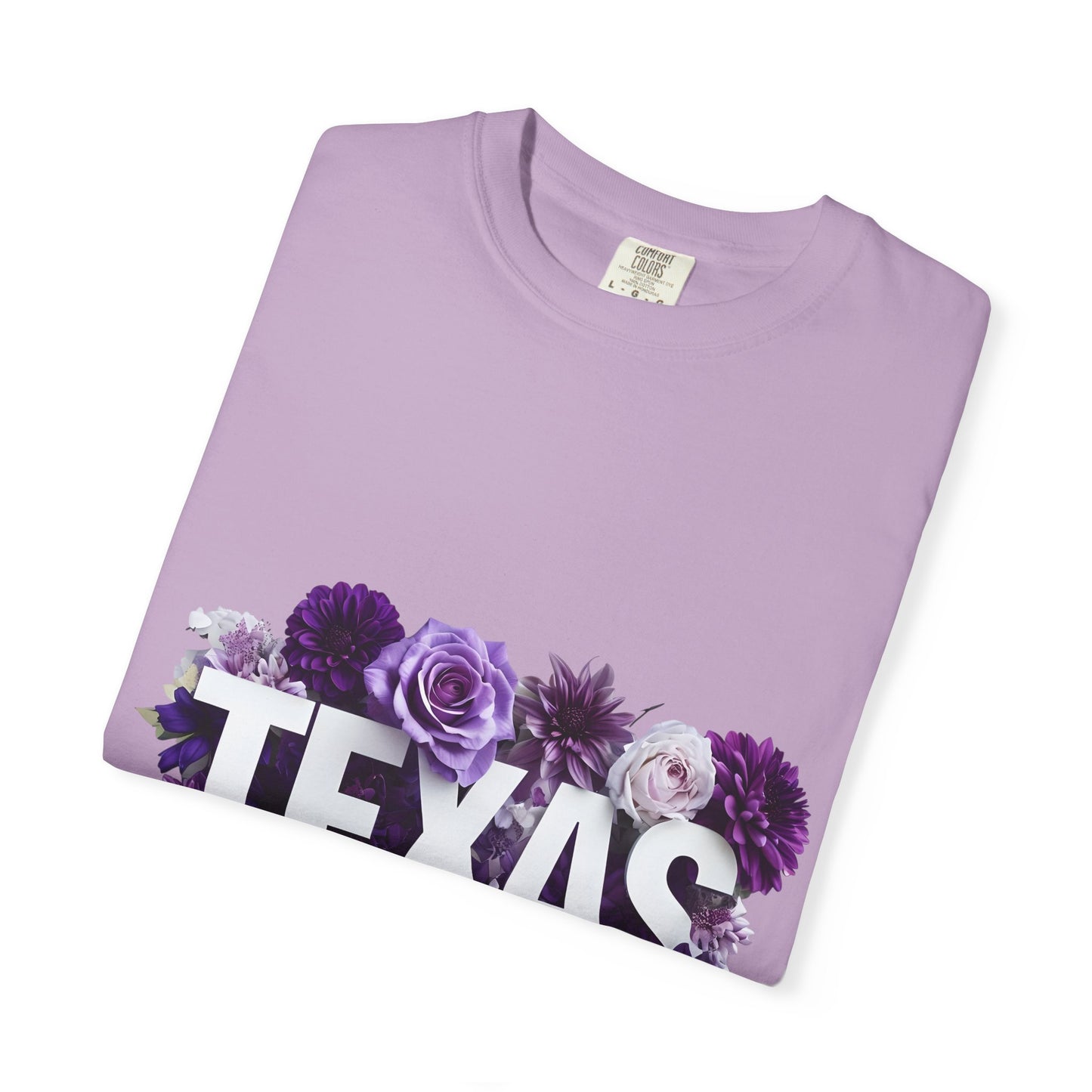 Texas Floral T-Shirt, Unisex Aesthetic Tee, Summer Outfit, Gift for Texan, Casual Style Shirt, Travel Souvenir Shirt