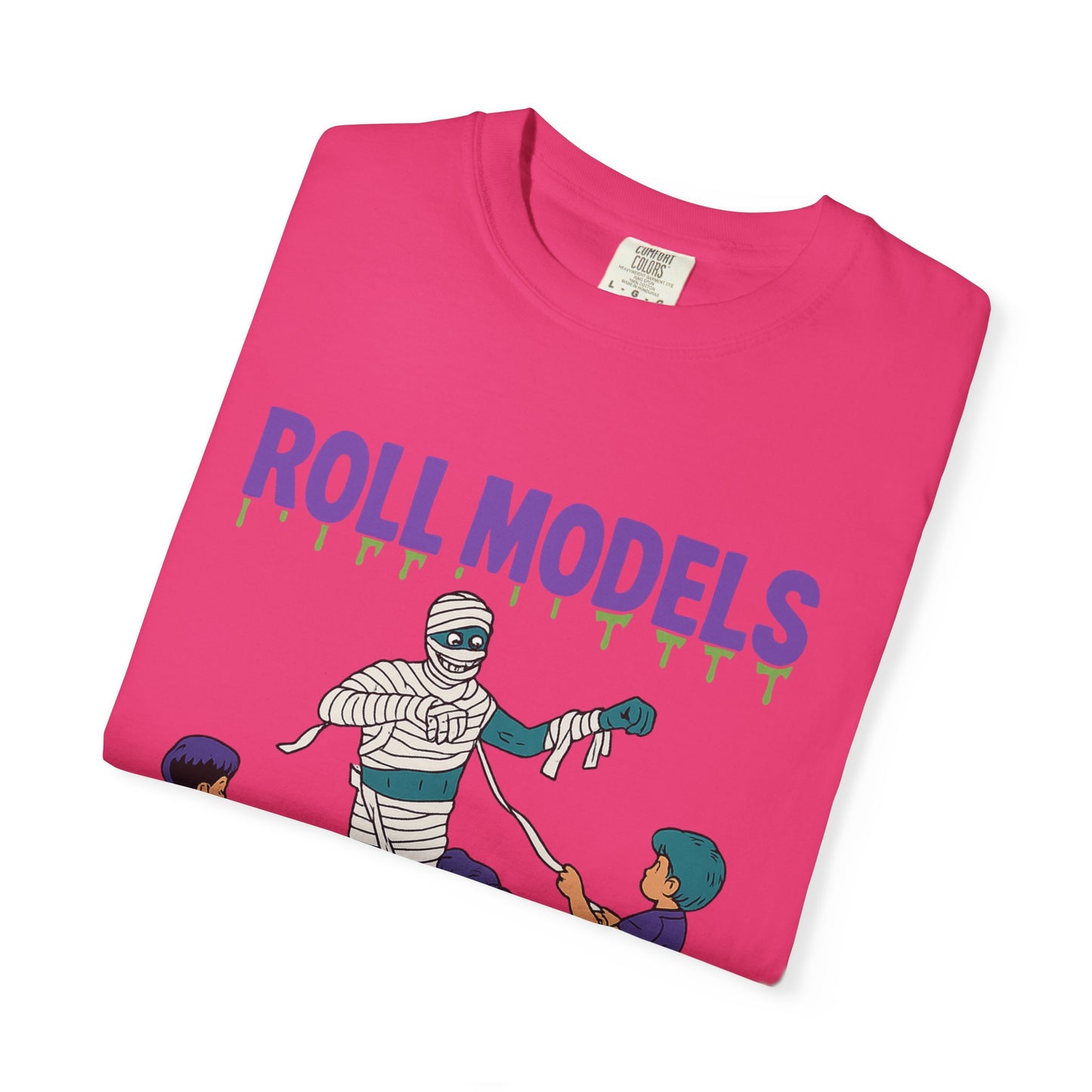 Mummy Roll Models T-Shirt, Cute Halloween Shirt, Kids Costume Tee, Family Fun Outfit, Retro Graphic Top, Vintage Style Tee