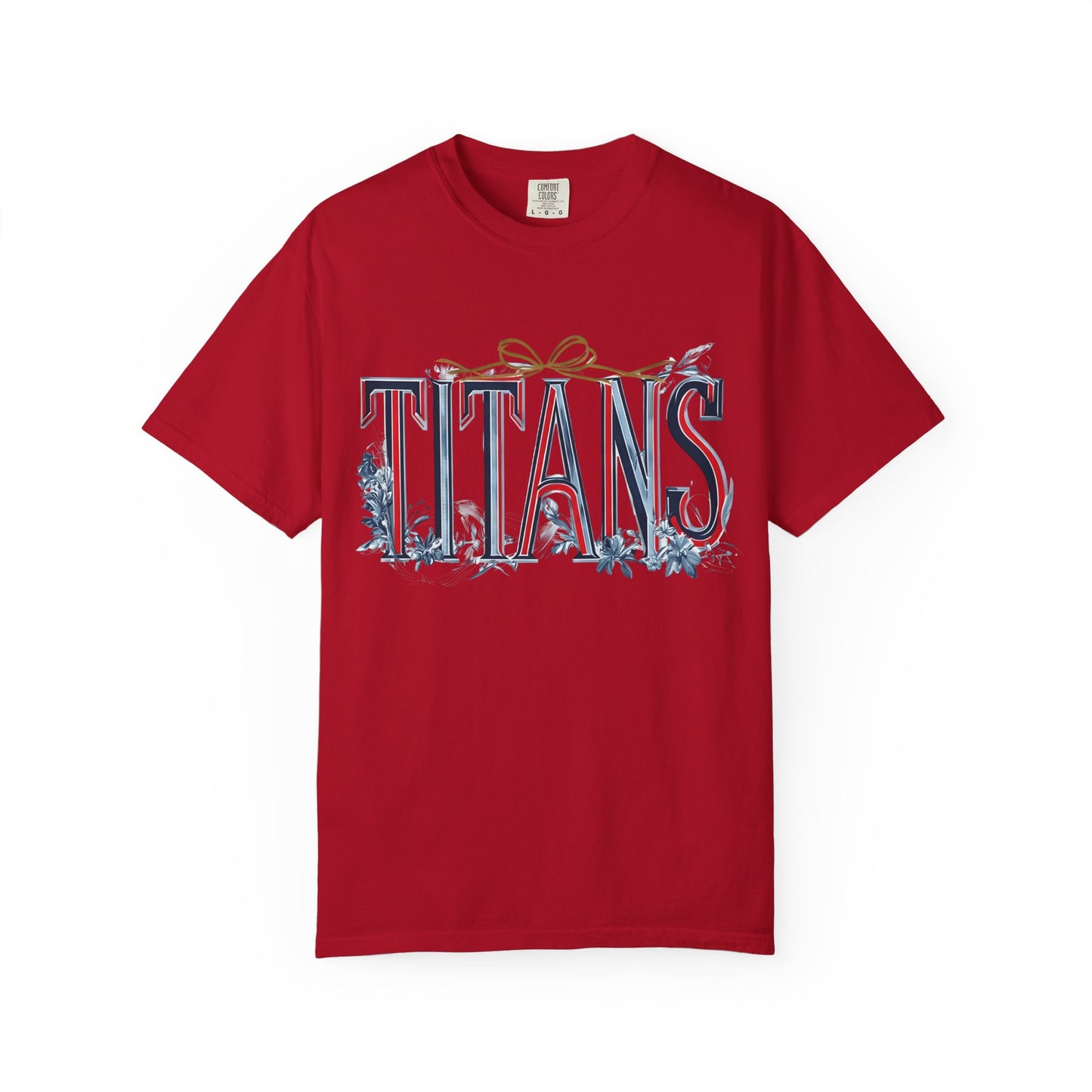 Floral Titans Garment-Dyed T-Shirt