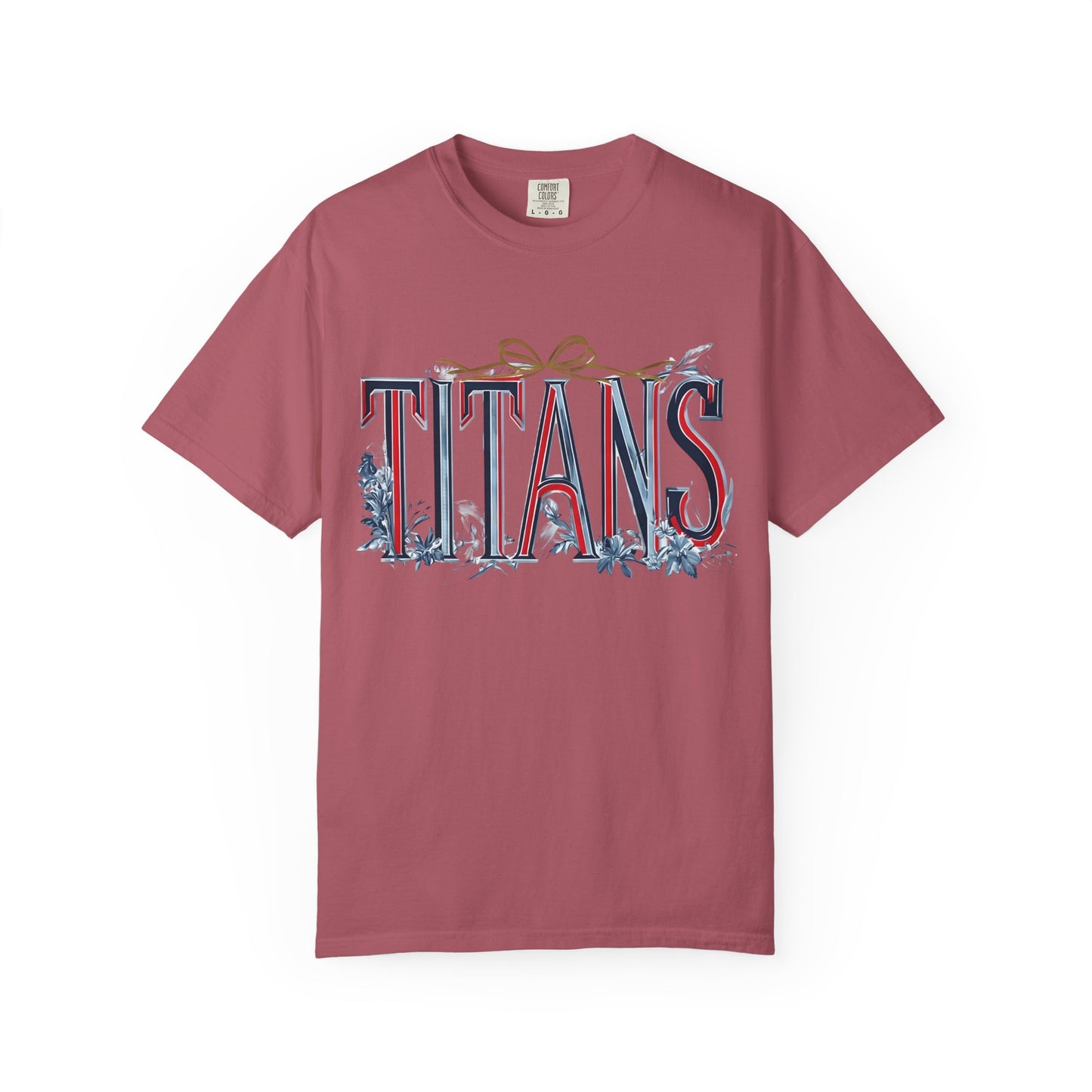 Floral Titans Garment-Dyed T-Shirt